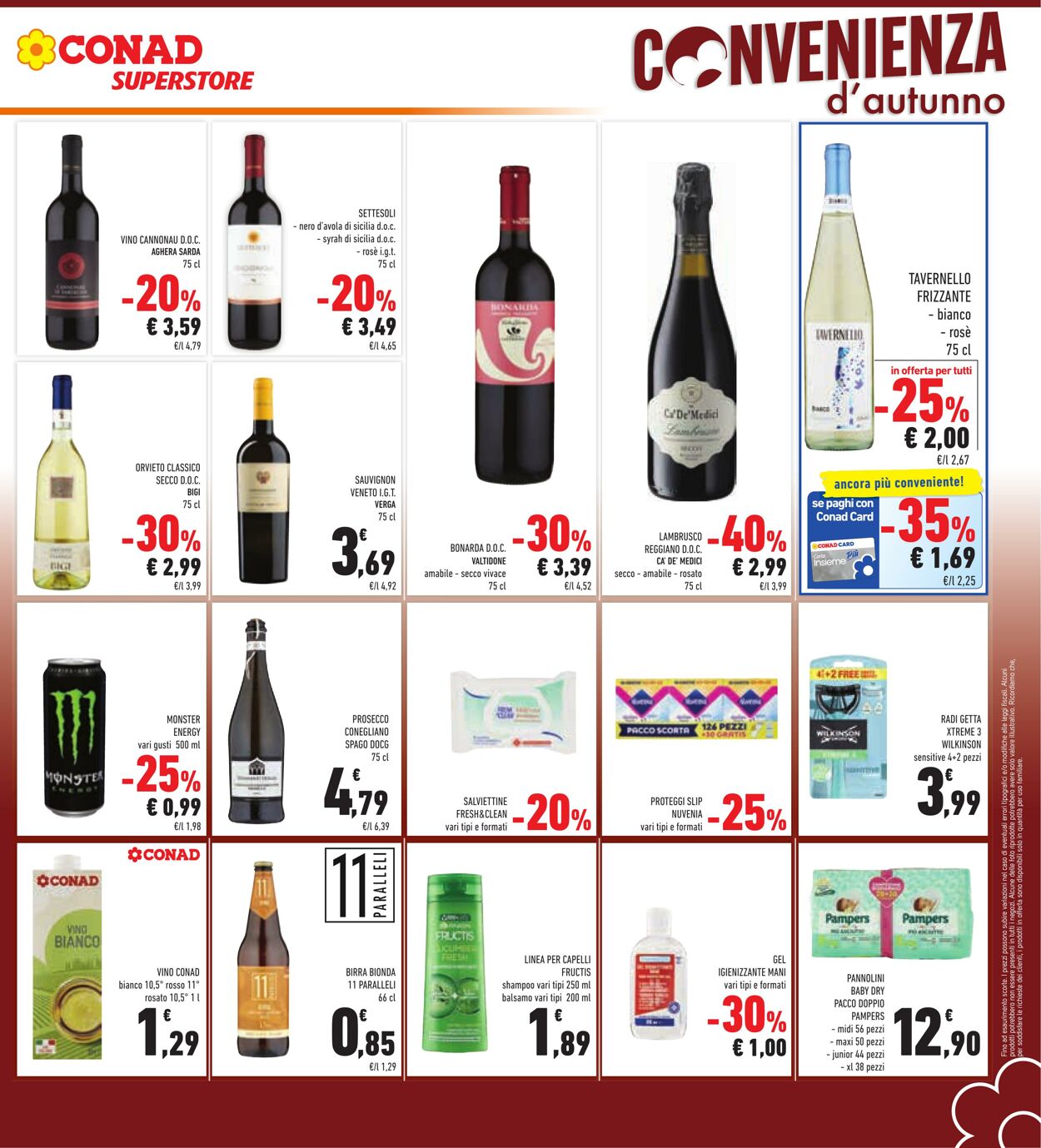 Volantino Conad 21.09.2022 - 03.10.2022