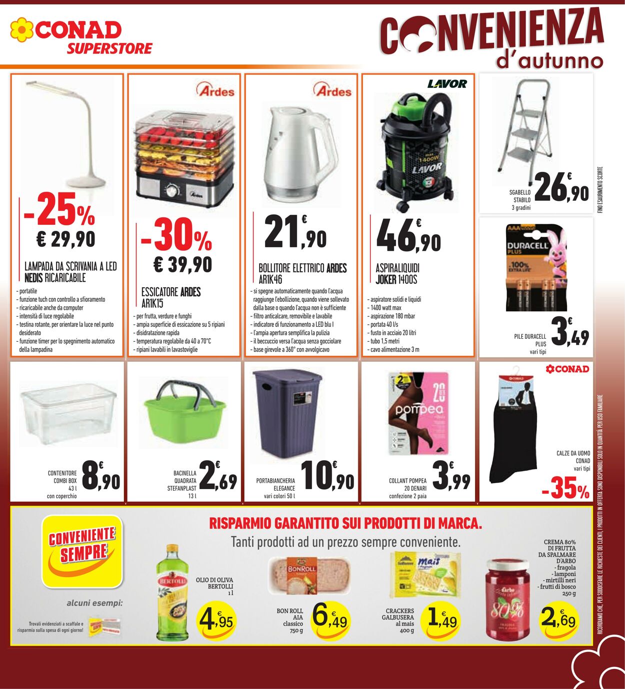 Volantino Conad 21.09.2022 - 03.10.2022