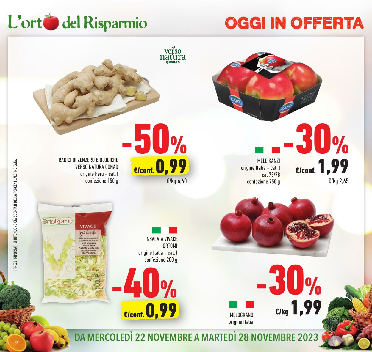 Volantino Conad 22.11.2023 - 28.11.2023