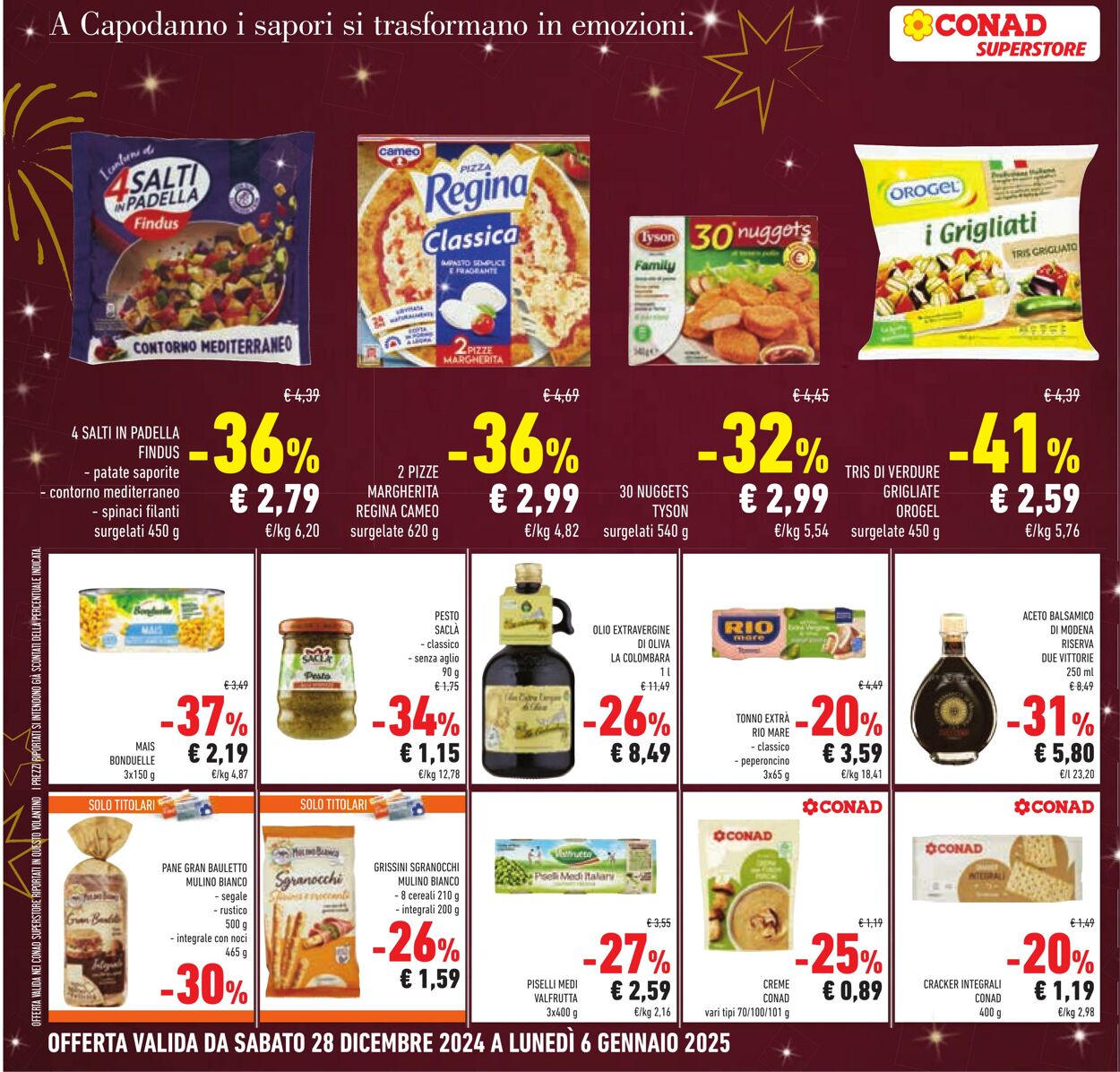 Volantino Conad 28.12.2024 - 06.01.2025