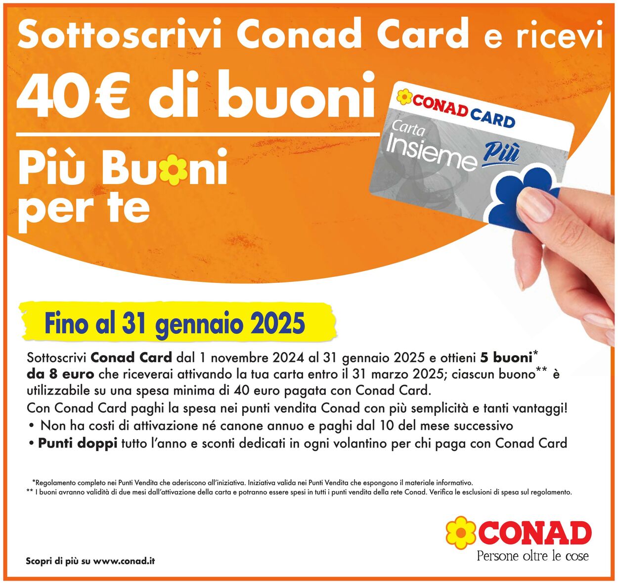 Volantino Conad 28.12.2024 - 06.01.2025