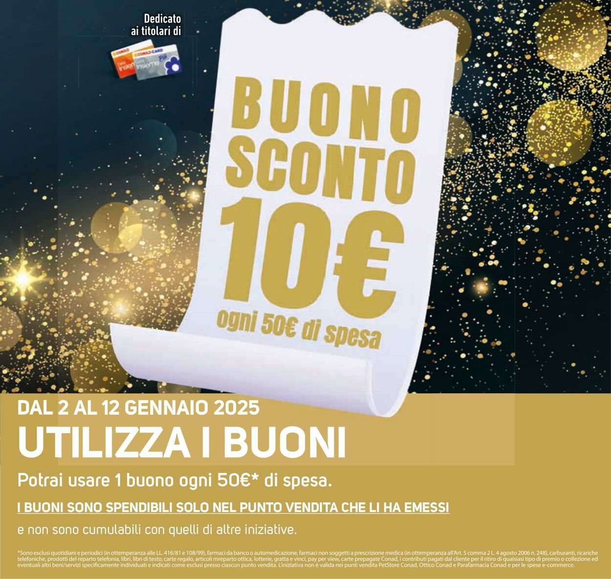 Volantino Conad 28.12.2024 - 06.01.2025