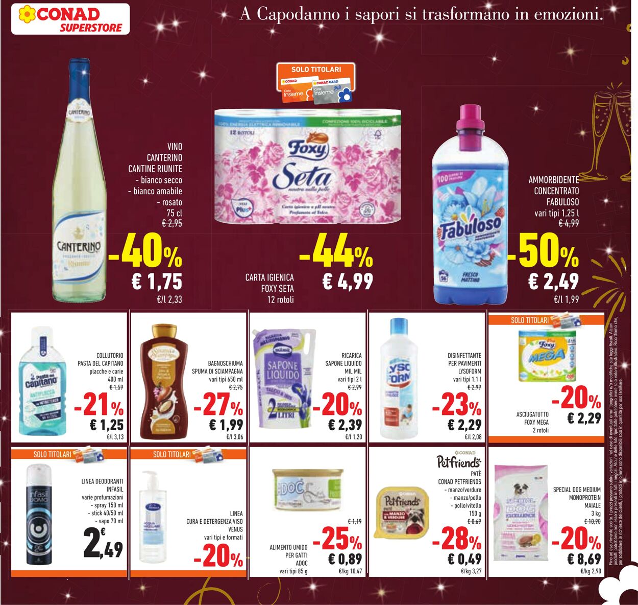 Volantino Conad 28.12.2024 - 06.01.2025