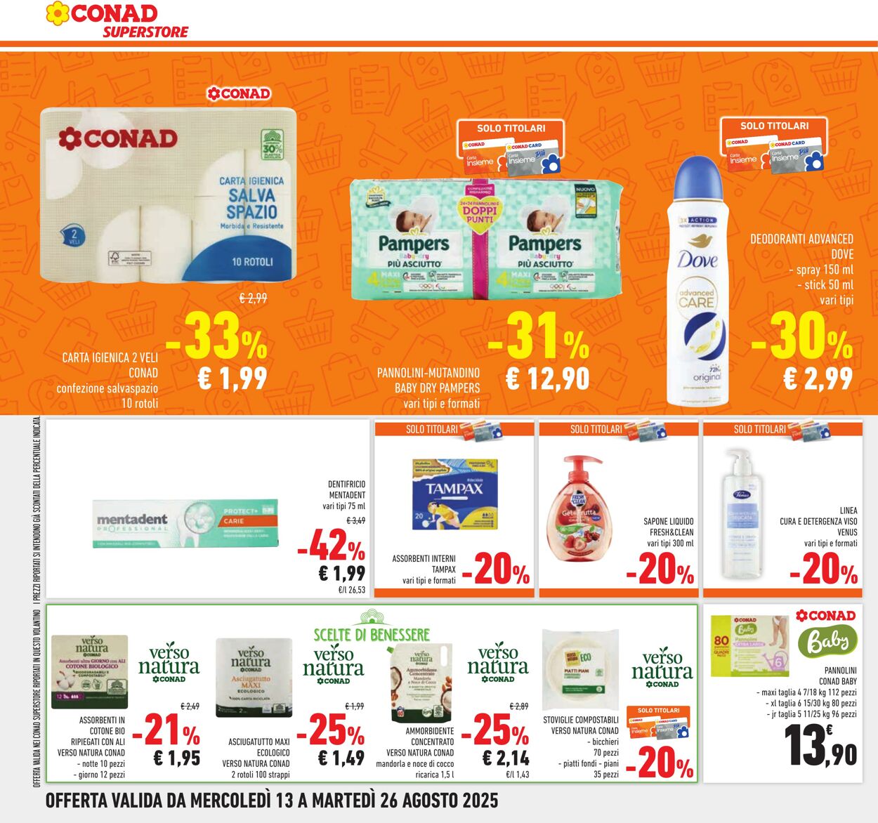 Volantino Conad 08.08.2025 - 08.08.2025