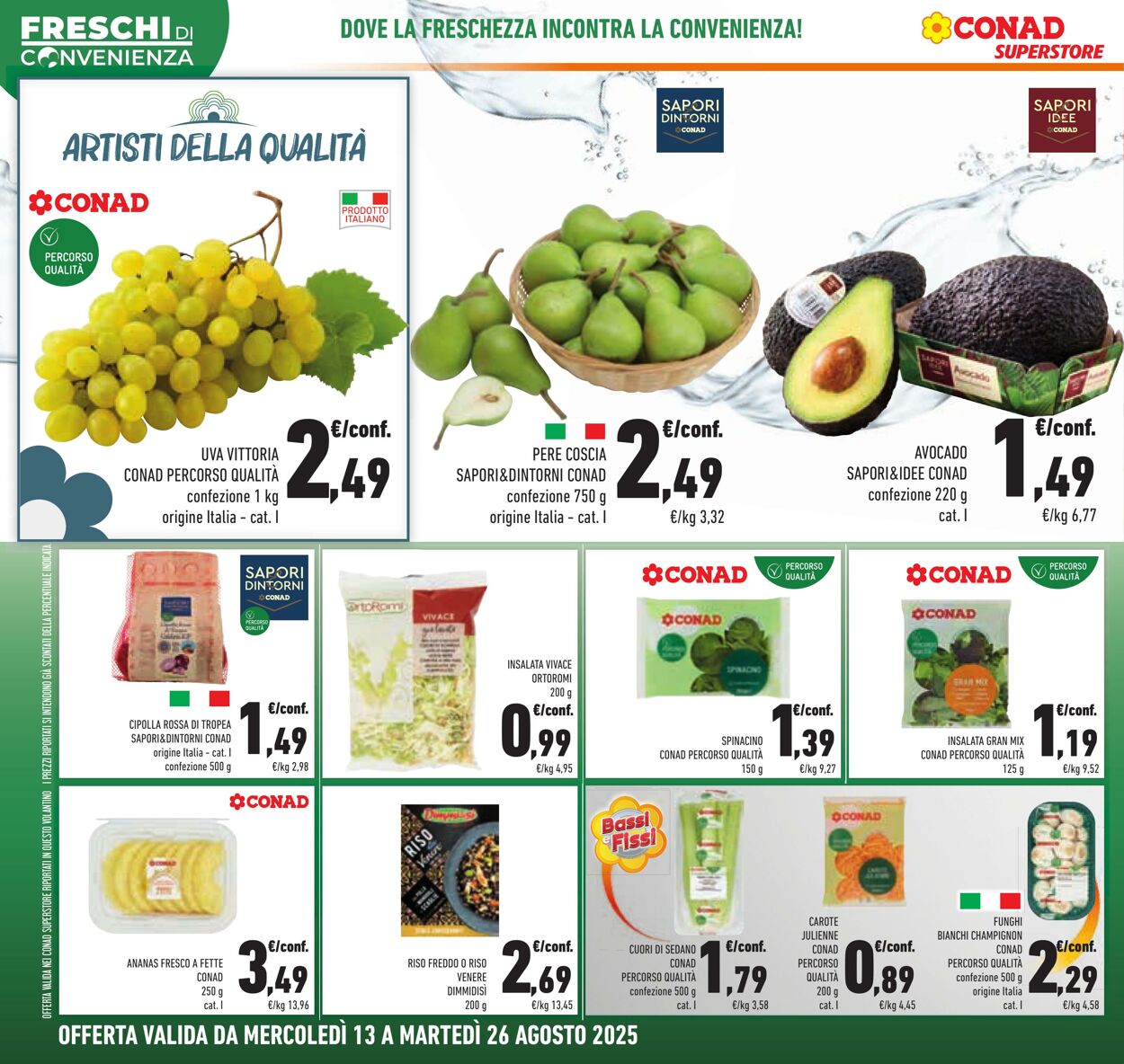 Volantino Conad 08.08.2025 - 08.08.2025