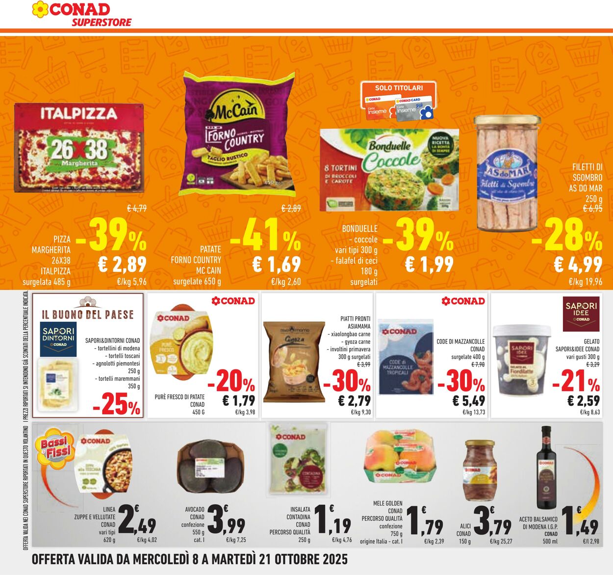 Volantino Conad 04.10.2025 - 04.10.2025