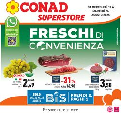 Volantino Conad 23.08.2025 - 23.08.2025