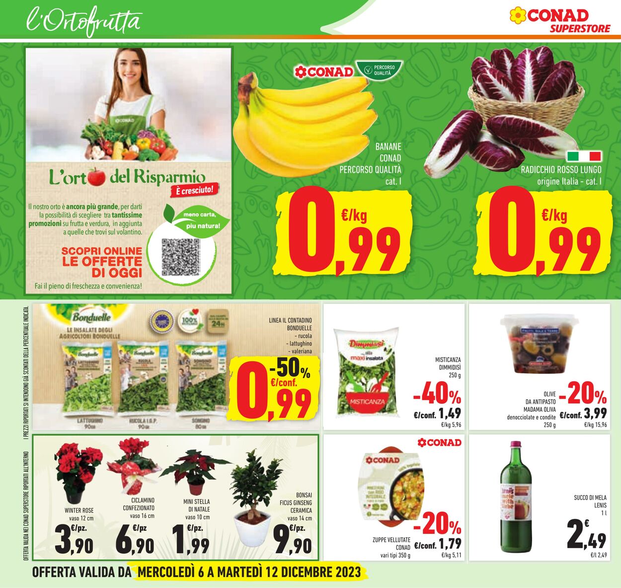 Volantino Conad 06.12.2023 - 12.12.2023