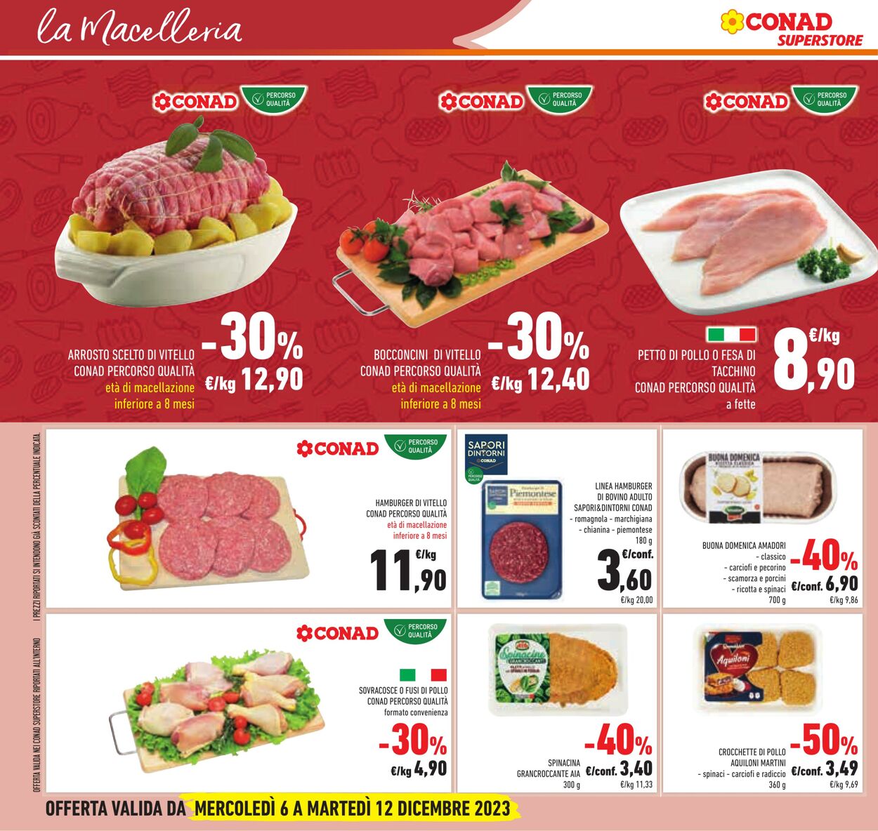 Volantino Conad 06.12.2023 - 12.12.2023