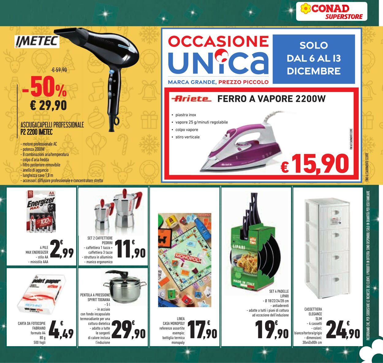 Volantino Conad 06.12.2023 - 12.12.2023