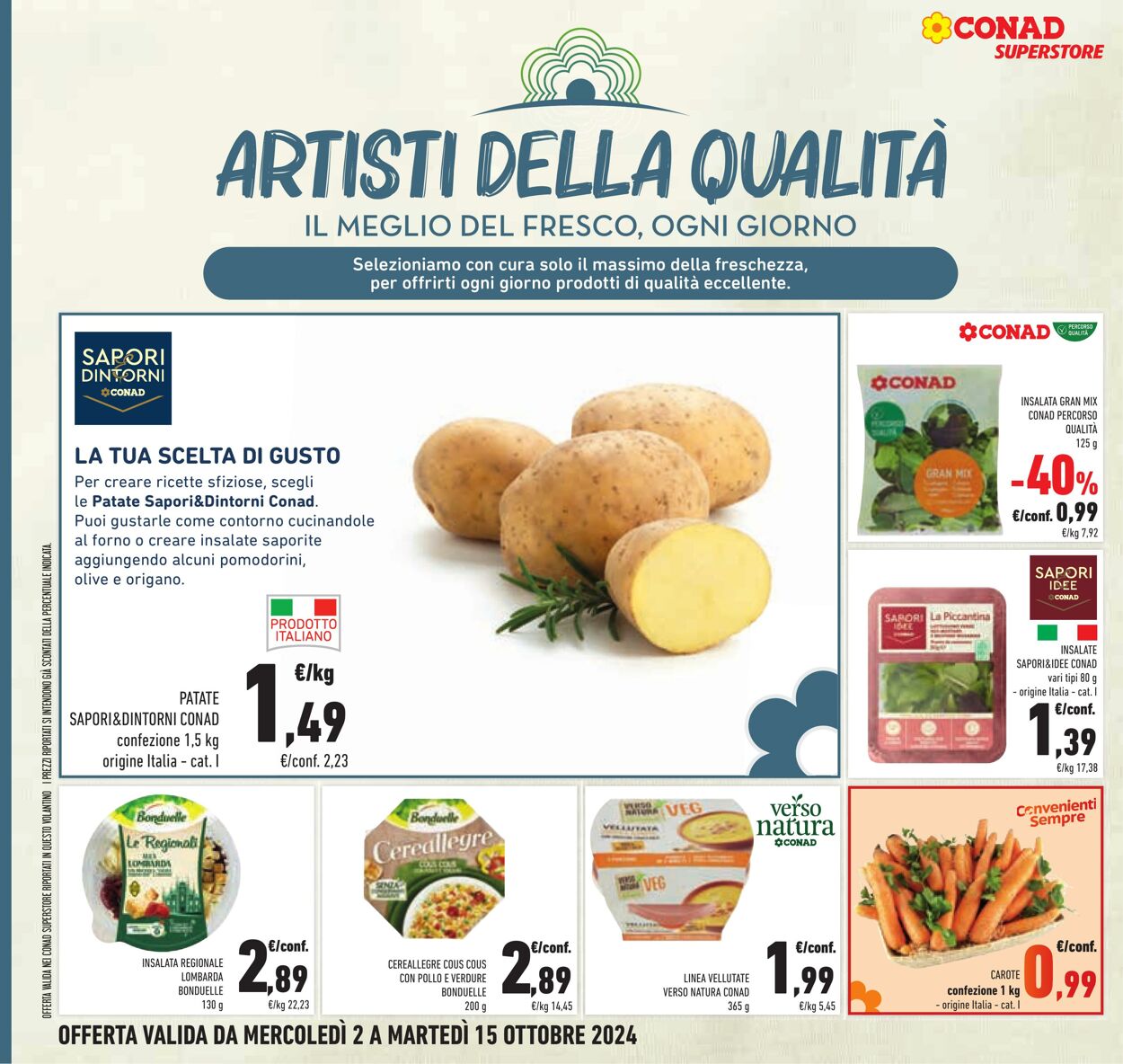 Volantino Conad 02.09.2024 - 15.10.2024