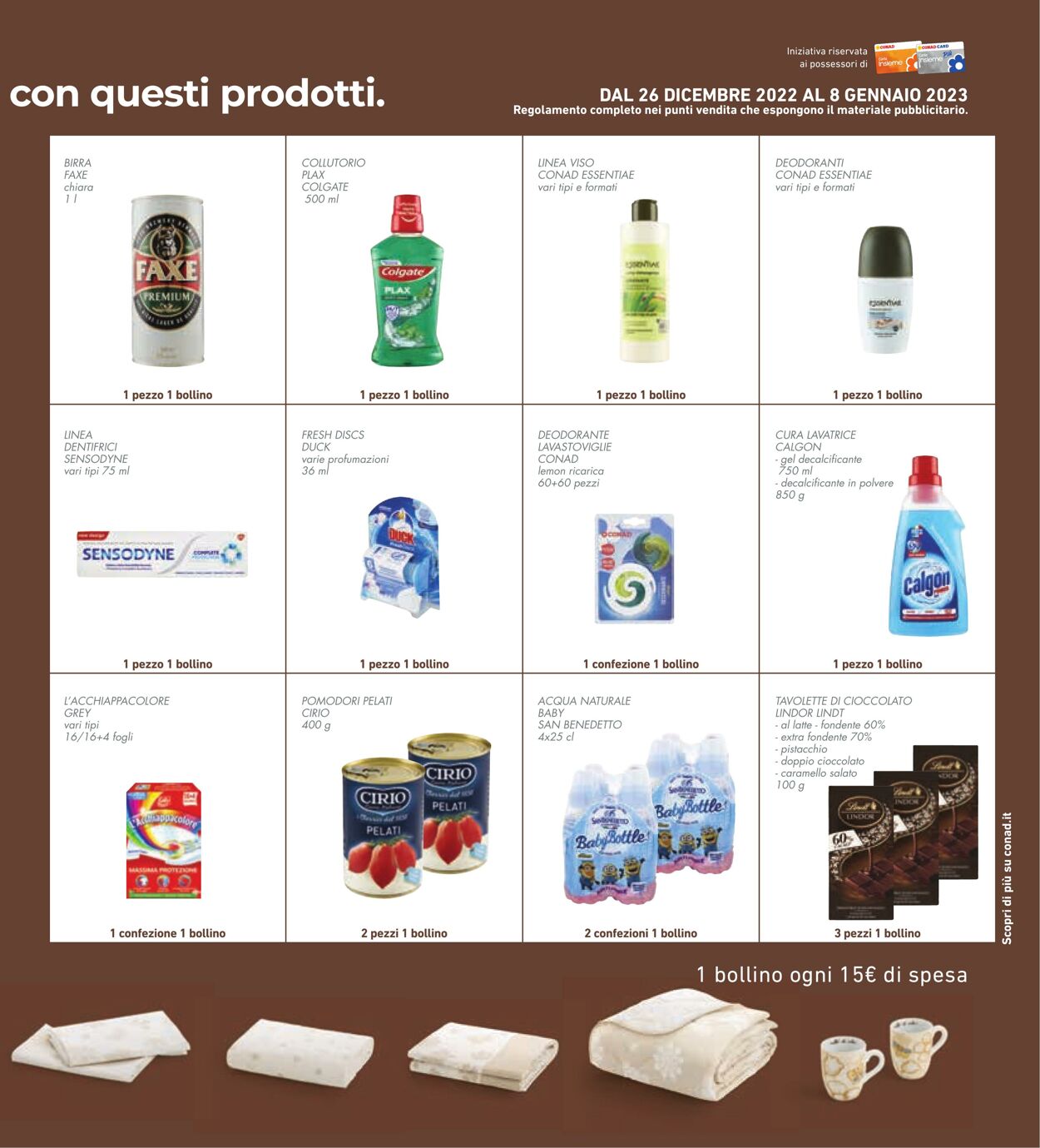 Volantino Conad 21.12.2022 - 31.12.2022