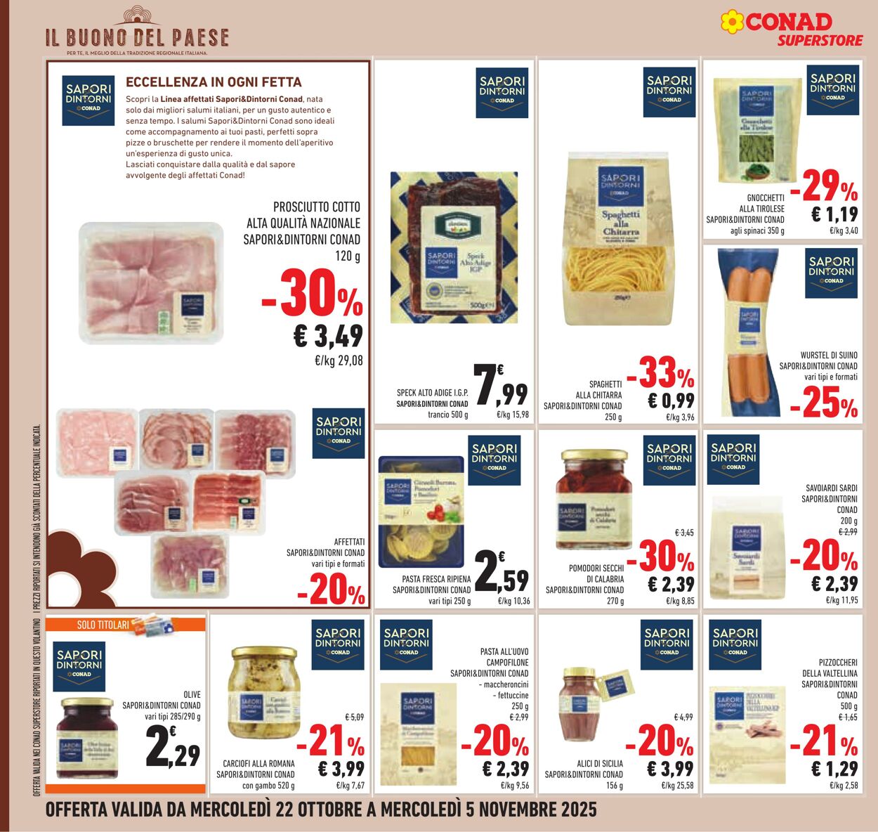 Volantino Conad 17.10.2025 - 17.10.2025