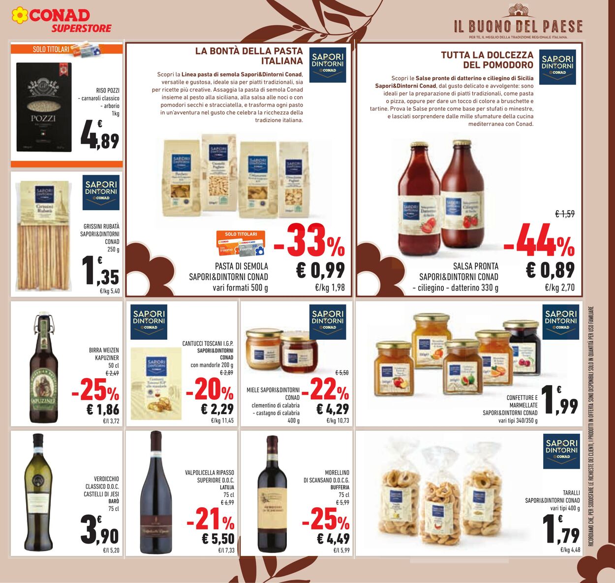 Volantino Conad 17.10.2025 - 17.10.2025