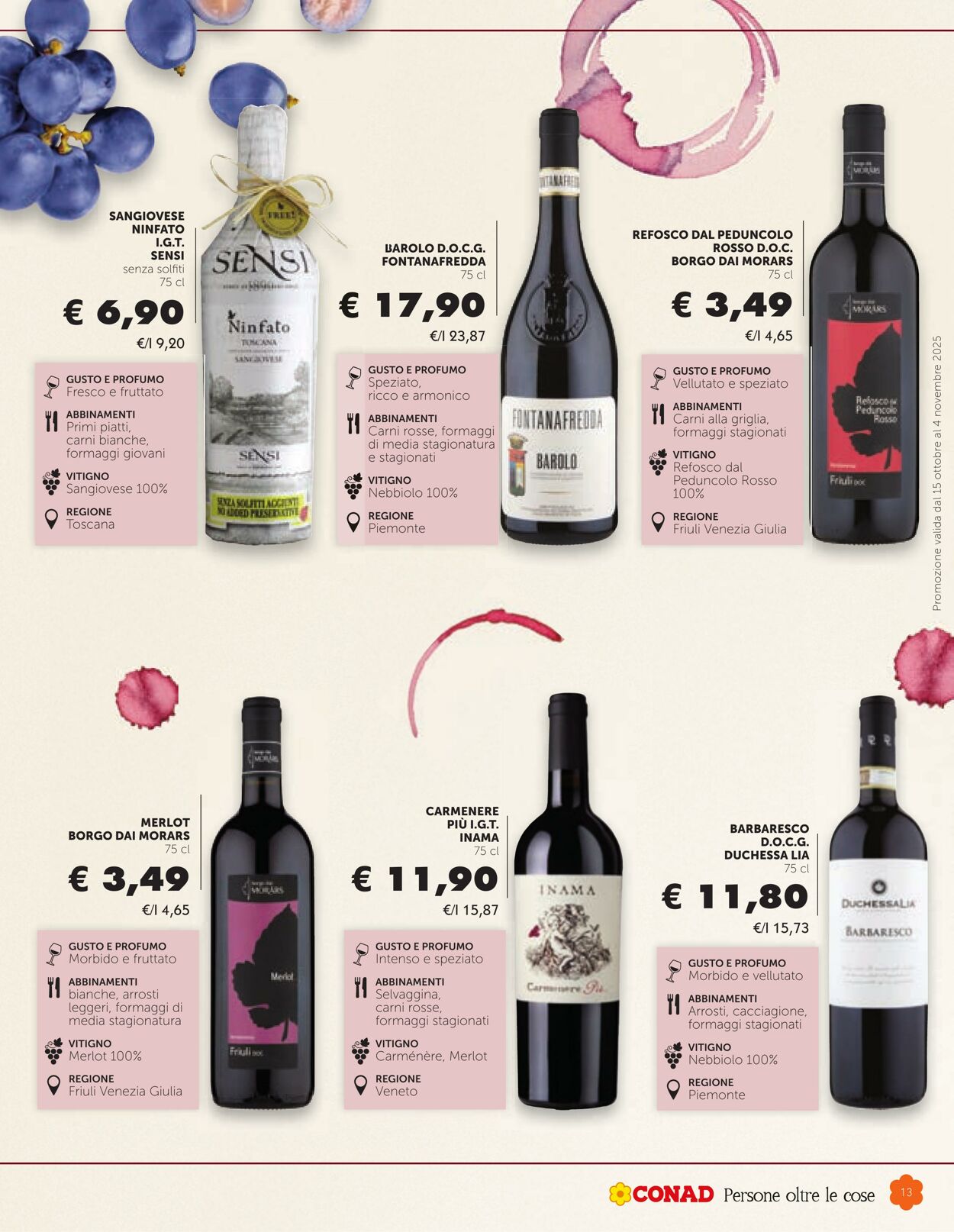Volantino Conad 24.10.2025 - 24.10.2025