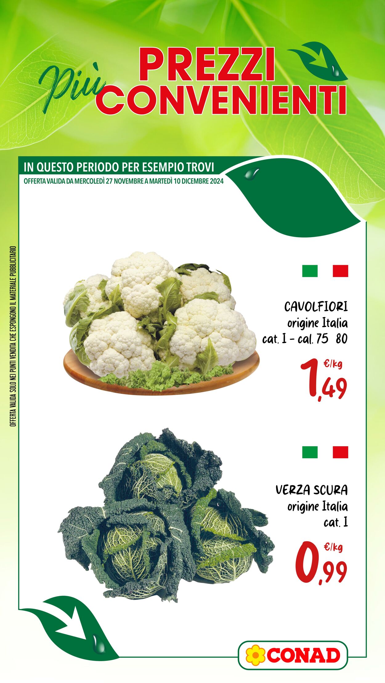 Volantino Conad 27.11.2024 - 10.12.2024