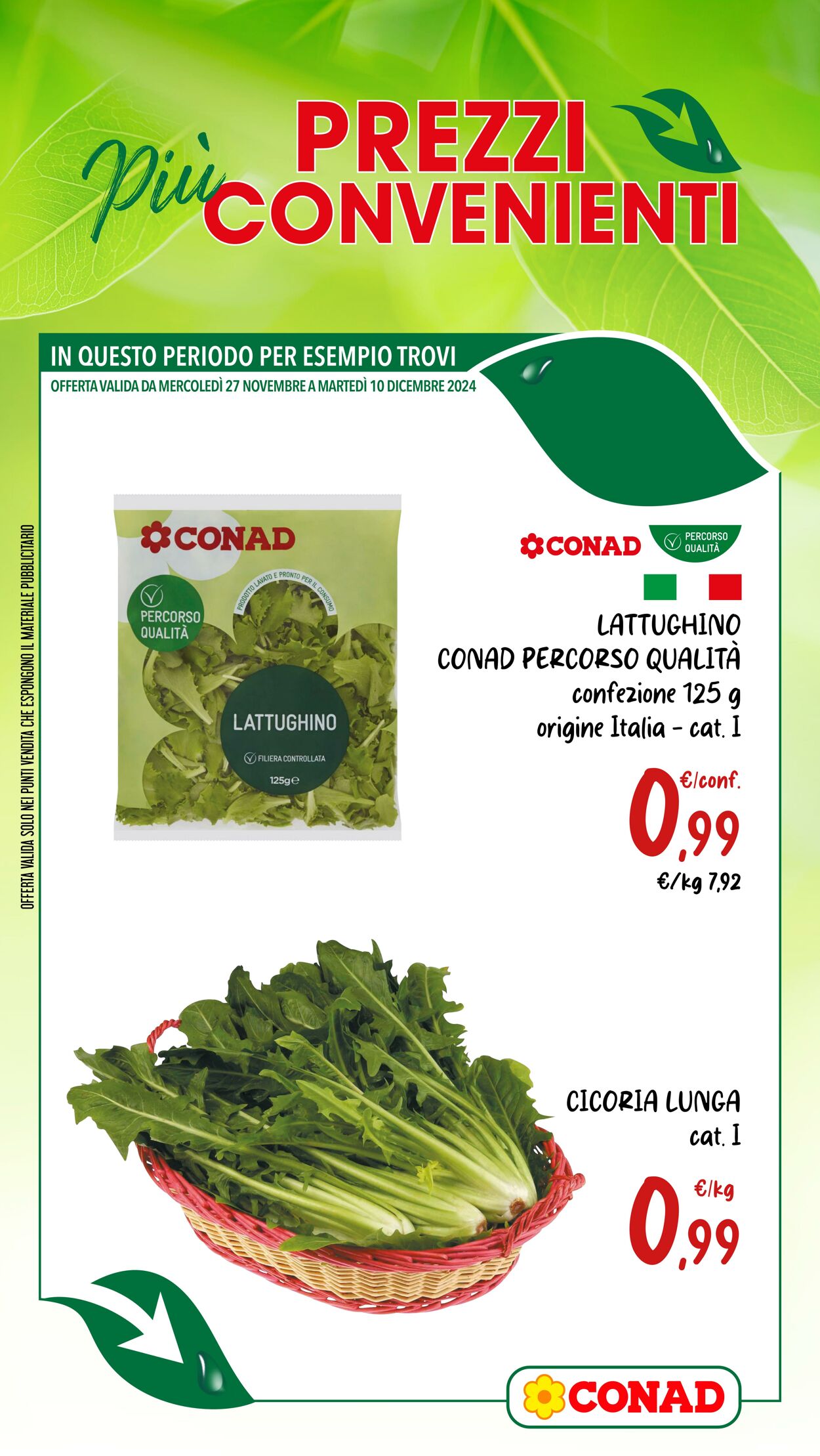 Volantino Conad 27.11.2024 - 10.12.2024