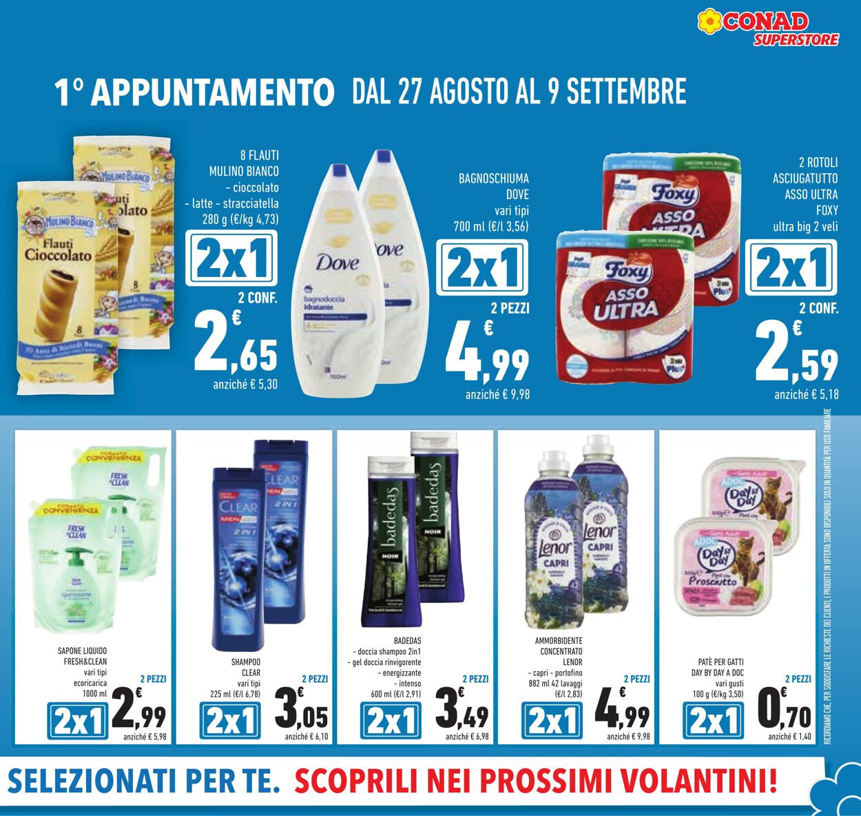 Volantino Conad 23.08.2025 - 23.08.2025