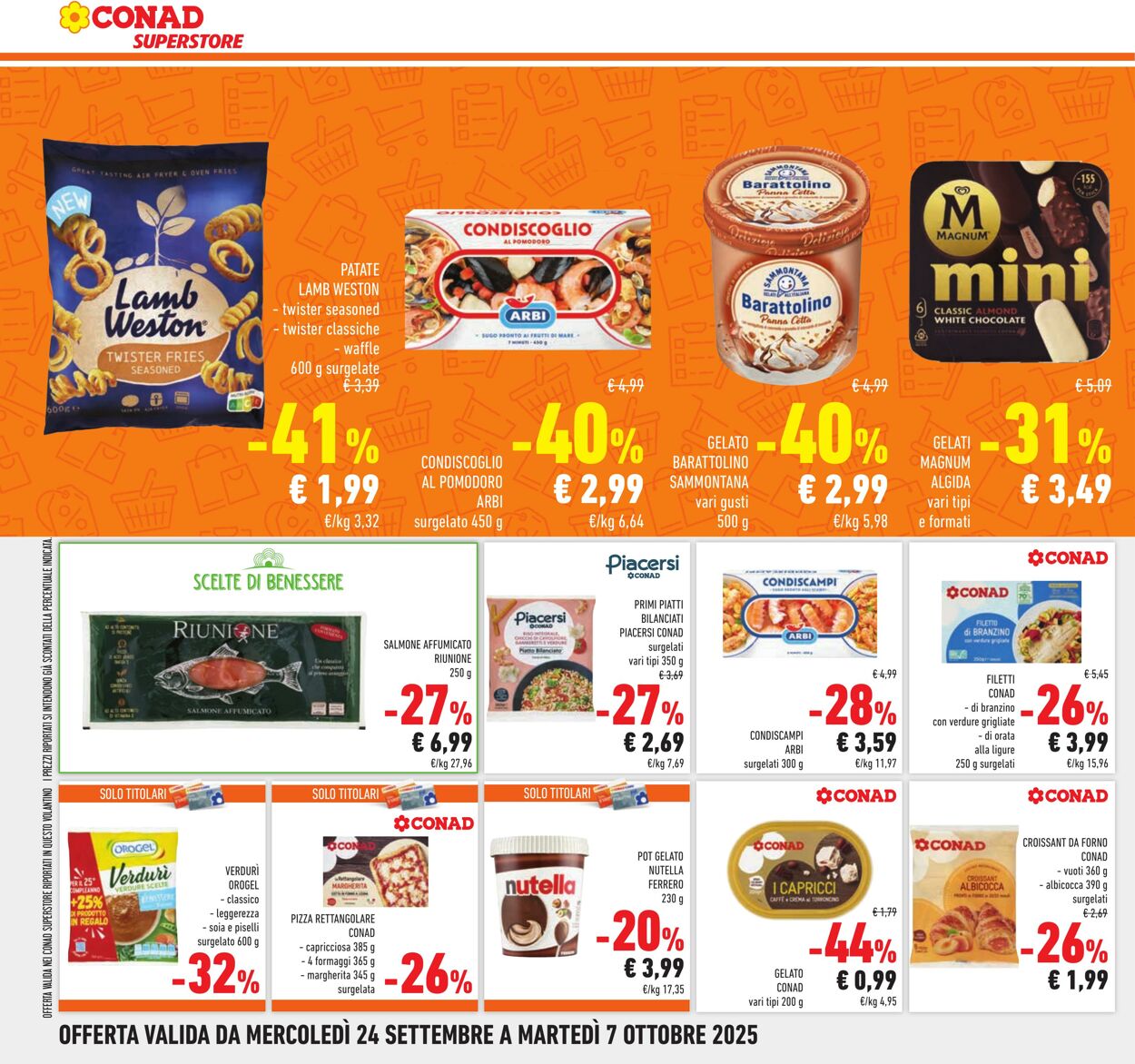 Volantino Conad 05.10.2025 - 05.10.2025