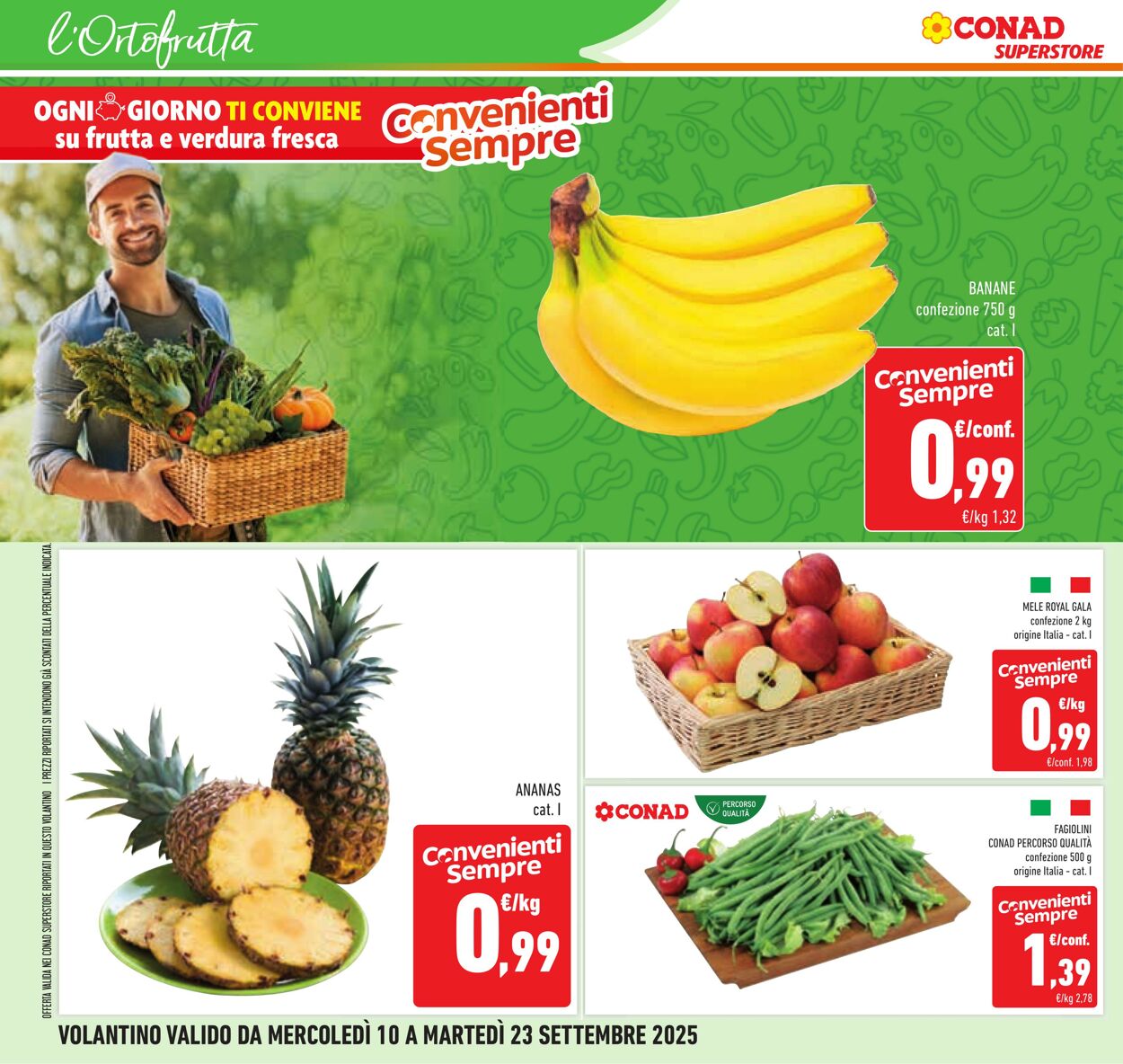 Volantino Conad 10.09.2025 - 10.09.2025