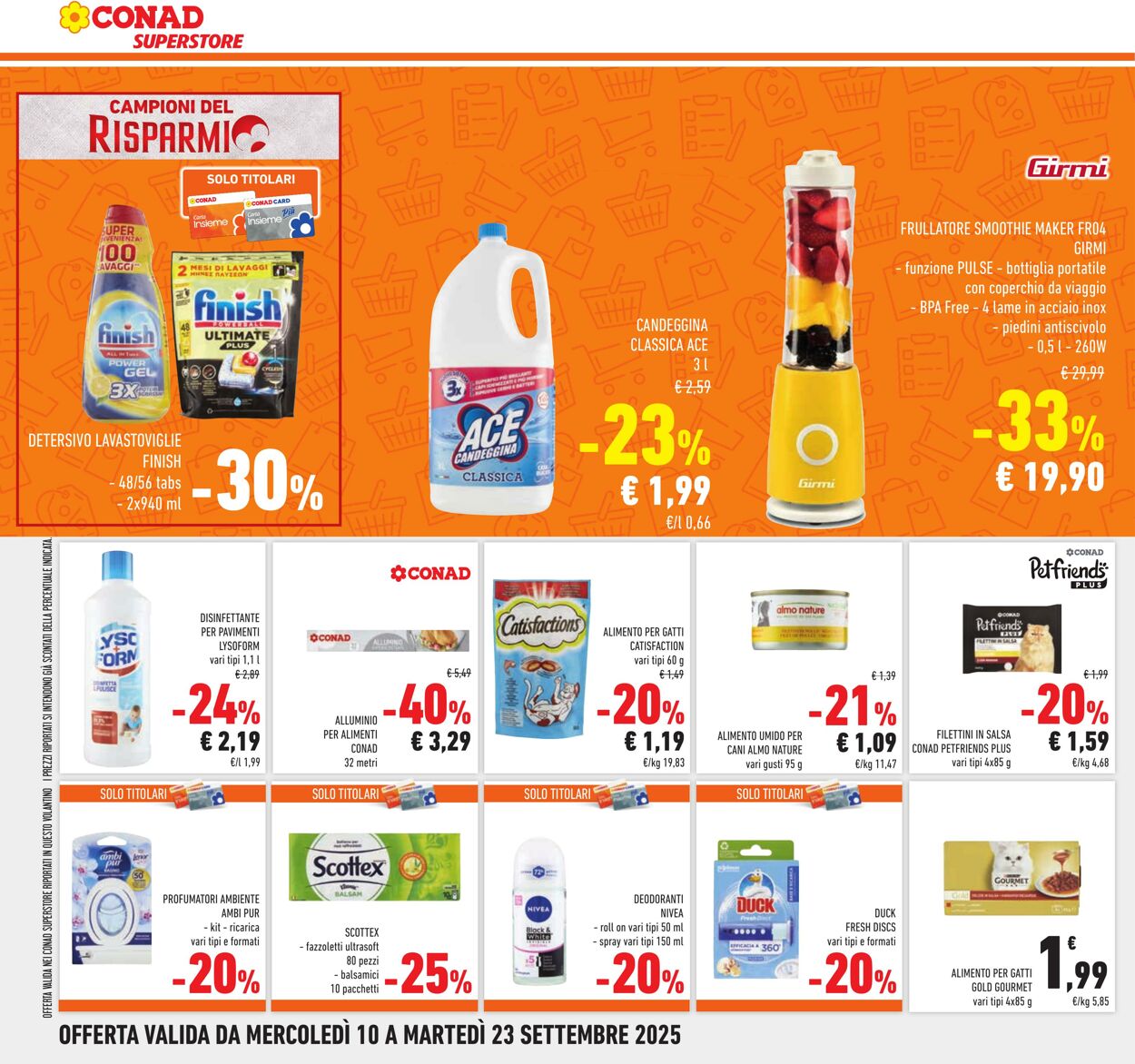 Volantino Conad 10.09.2025 - 10.09.2025