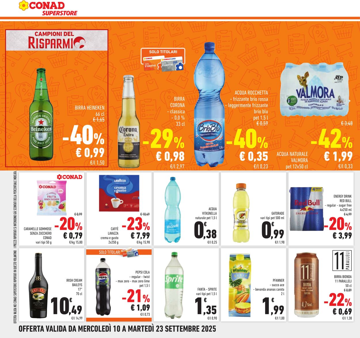 Volantino Conad 10.09.2025 - 10.09.2025