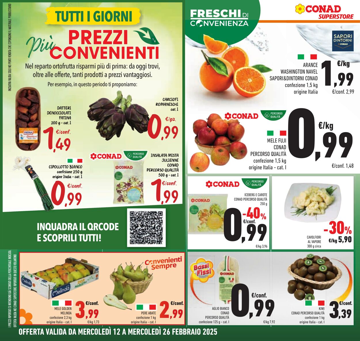 Volantino Conad 12.02.2025 - 26.02.2025