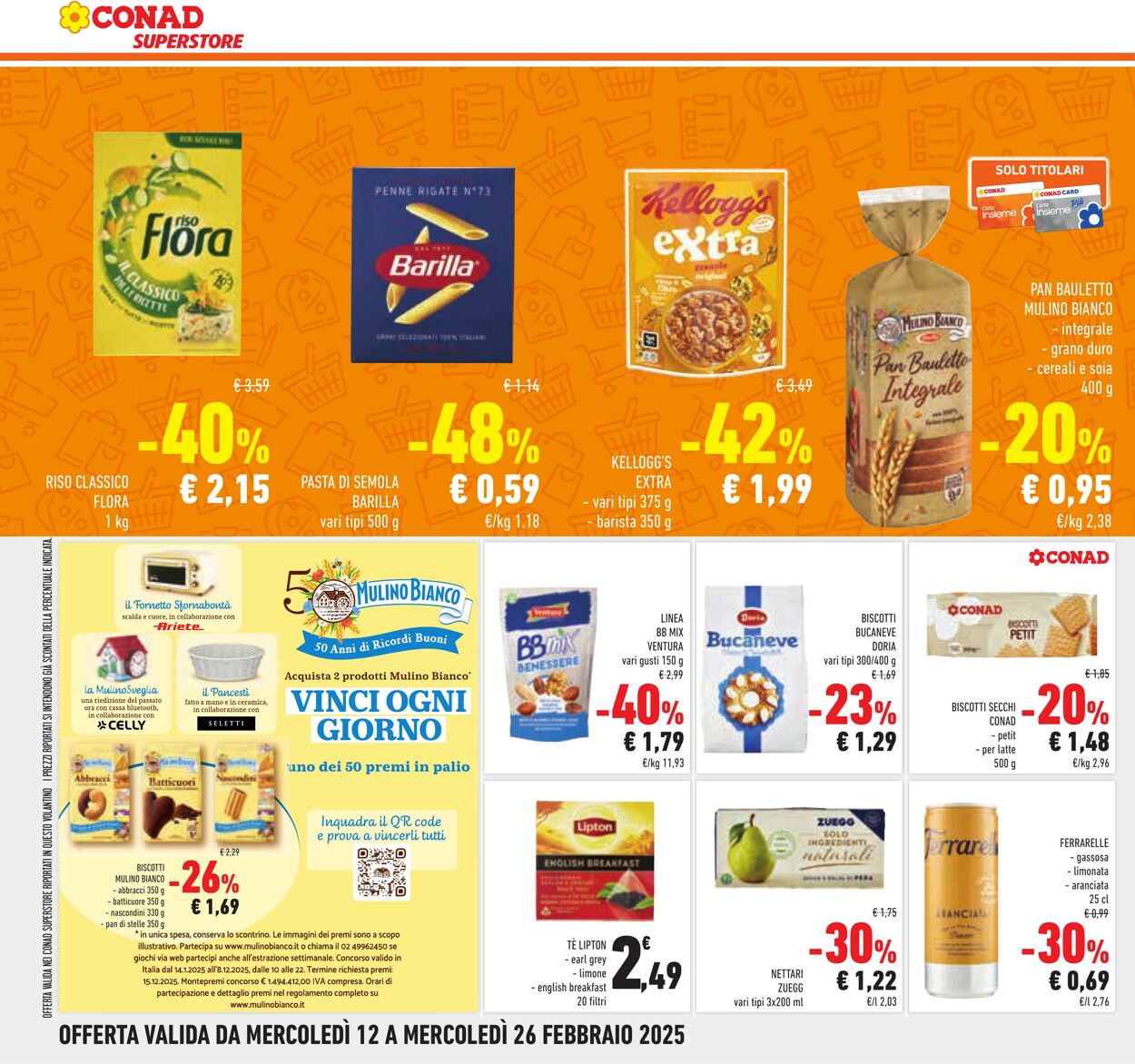 Volantino Conad 12.02.2025 - 26.02.2025