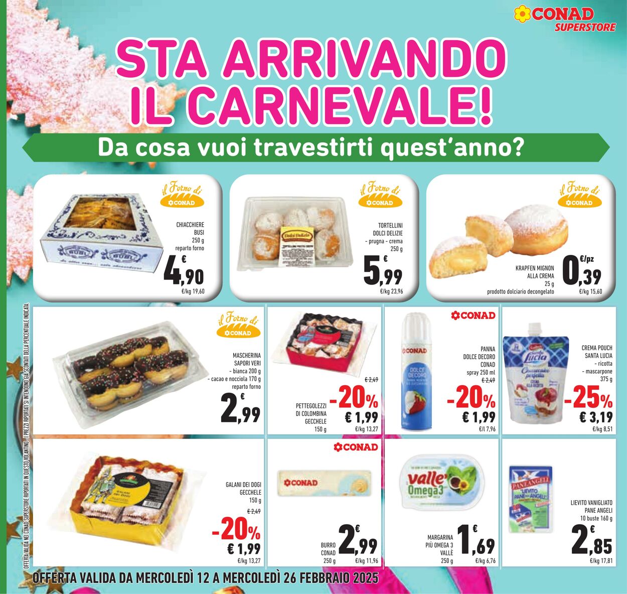 Volantino Conad 12.02.2025 - 26.02.2025