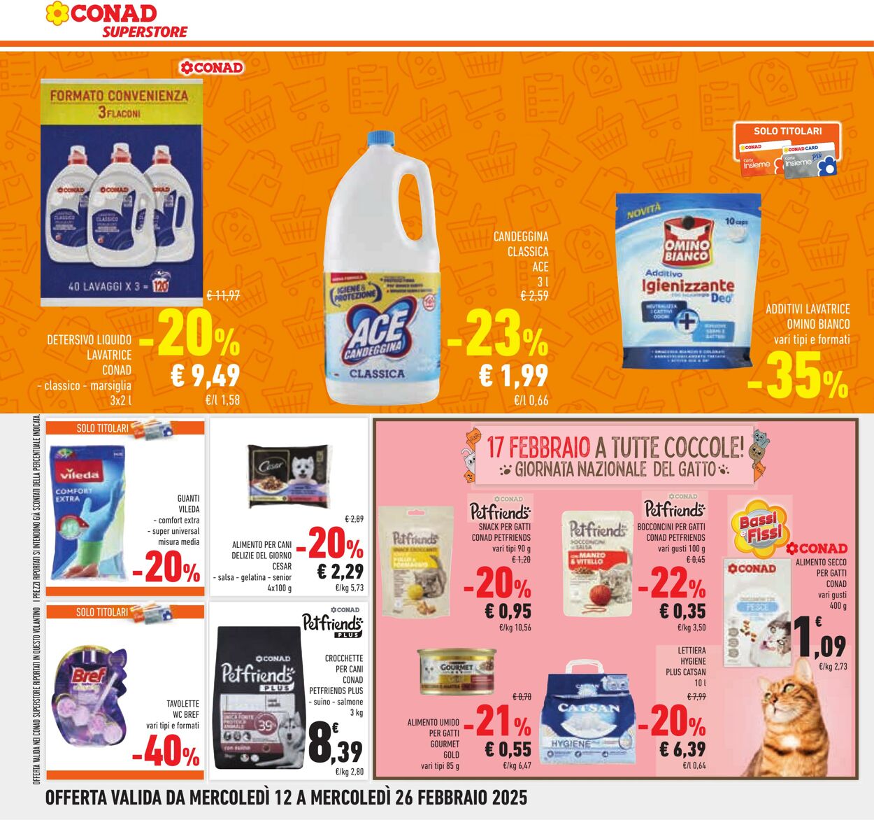 Volantino Conad 12.02.2025 - 26.02.2025