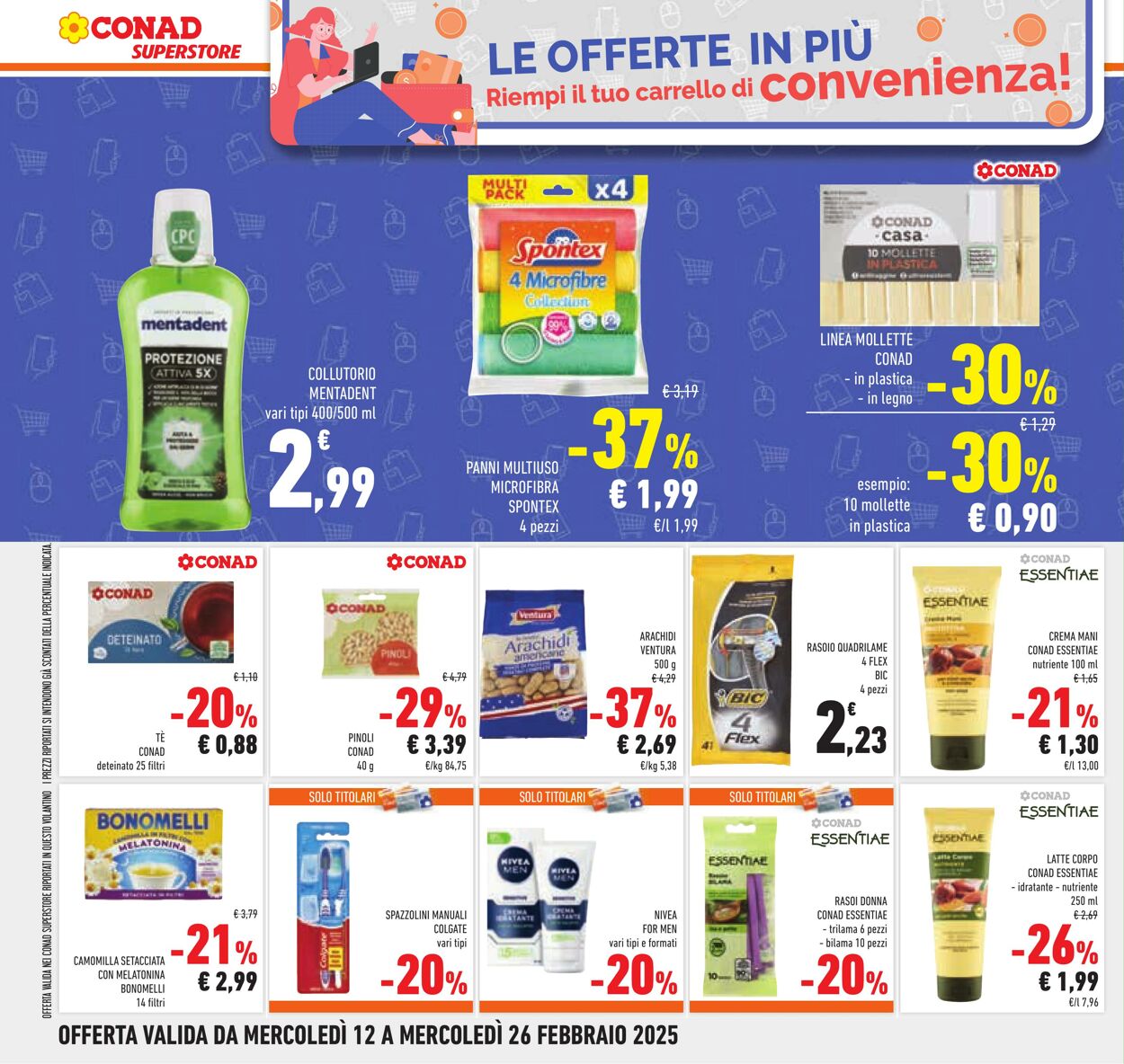 Volantino Conad 12.02.2025 - 26.02.2025