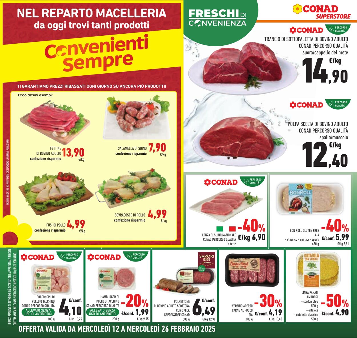 Volantino Conad 12.02.2025 - 26.02.2025