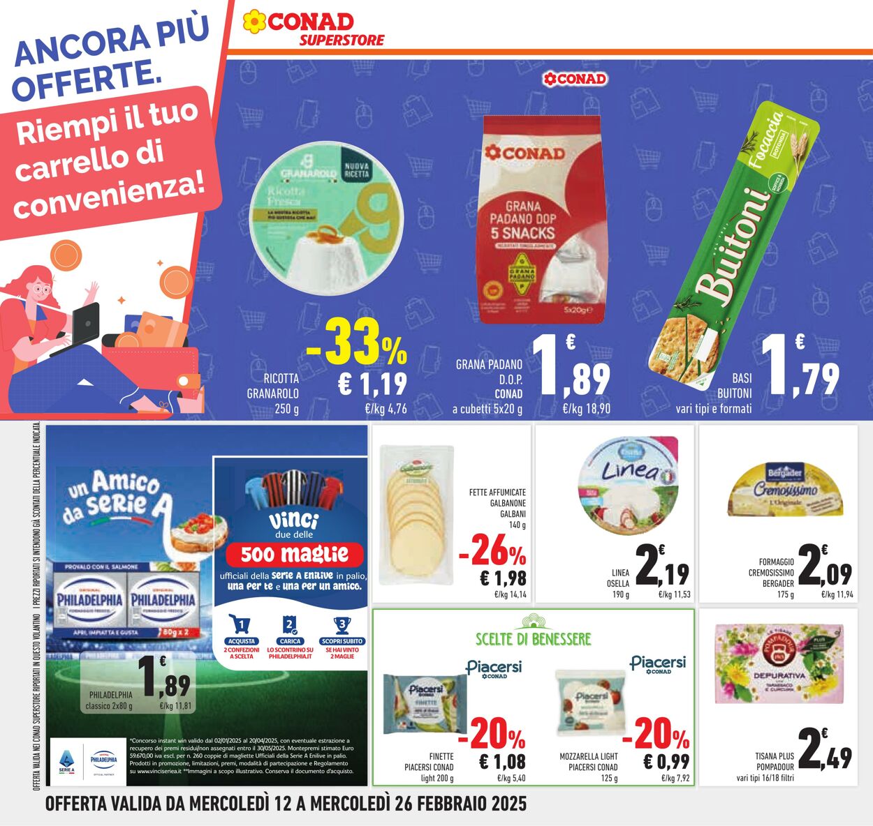 Volantino Conad 12.02.2025 - 26.02.2025