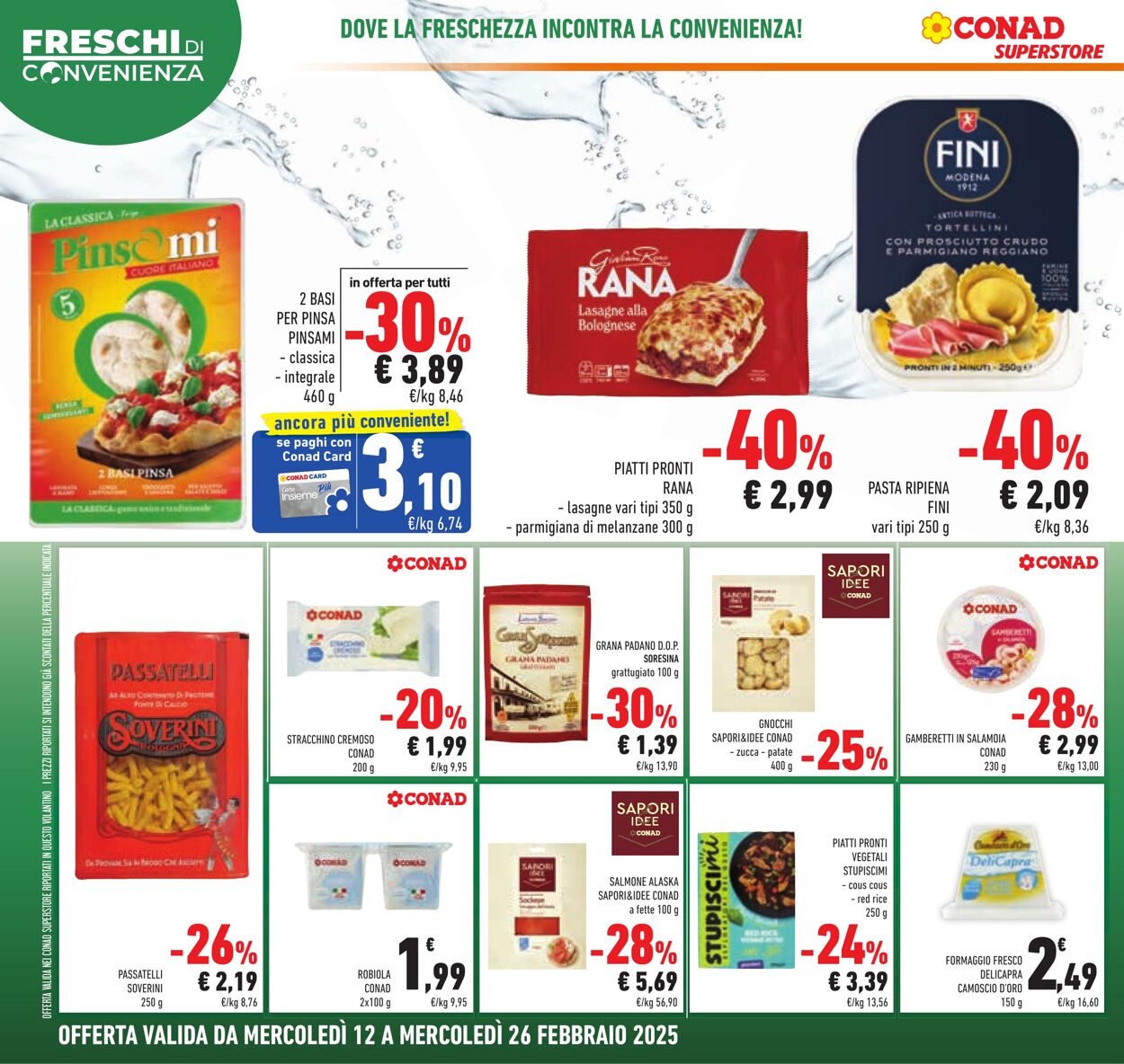 Volantino Conad 12.02.2025 - 26.02.2025