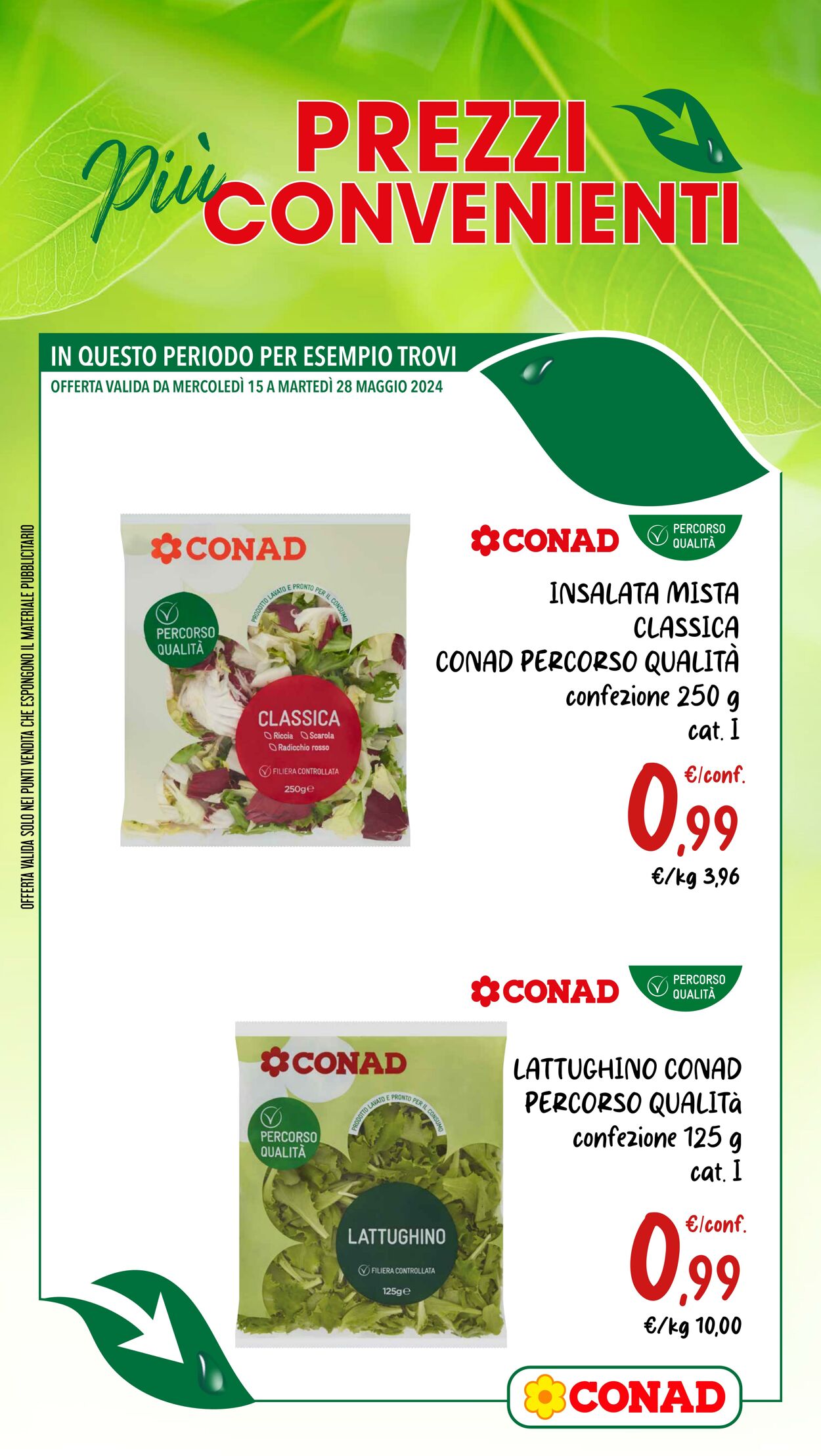 Volantino Conad 15.05.2024 - 28.05.2024