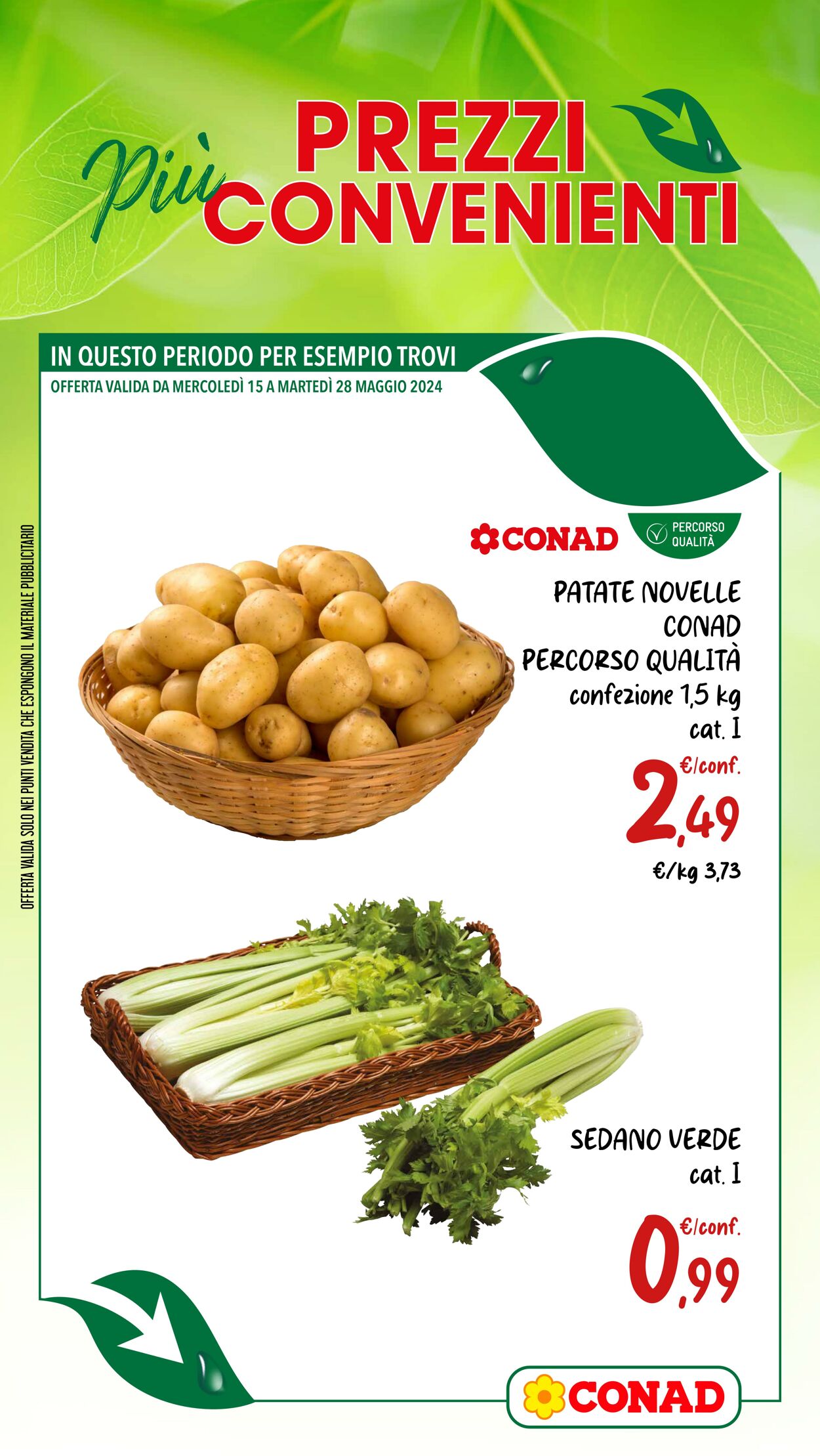 Volantino Conad 15.05.2024 - 28.05.2024