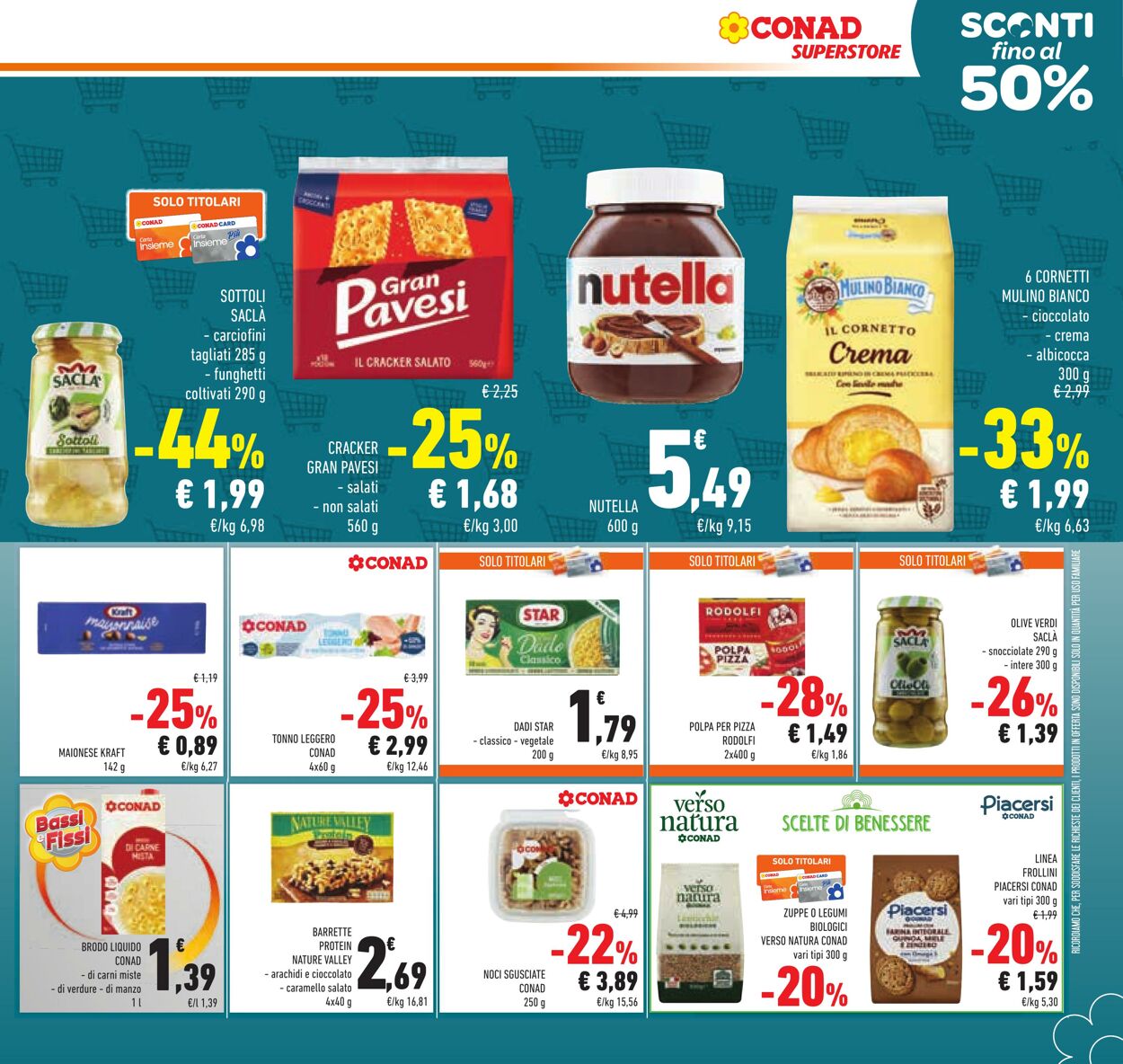 Volantino Conad 16.10.2025 - 16.10.2025