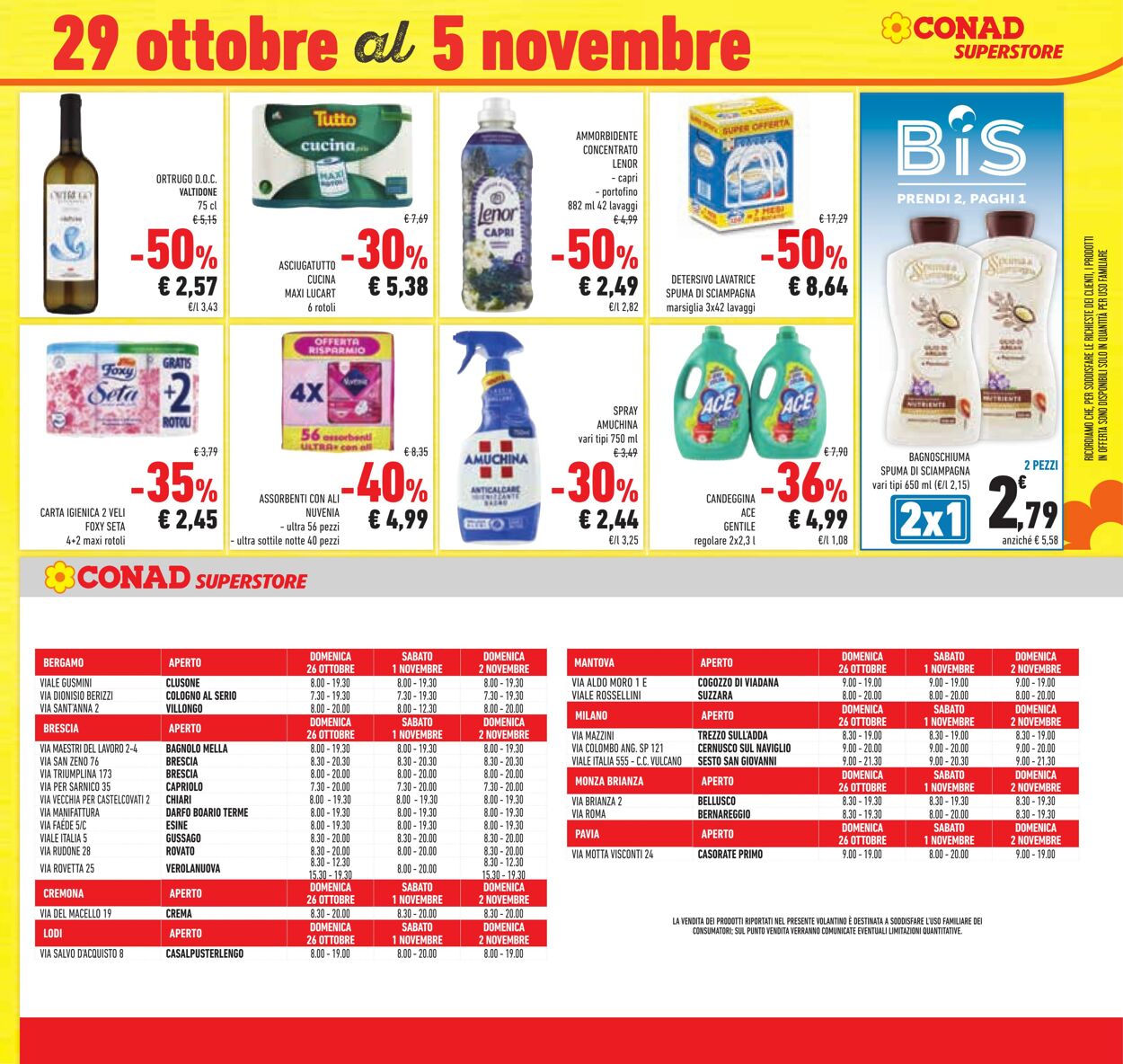 Volantino Conad 16.10.2025 - 16.10.2025