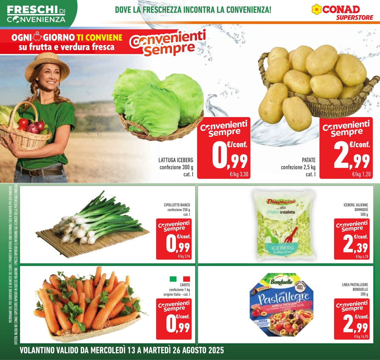 Volantino Conad 20.08.2025 - 20.08.2025