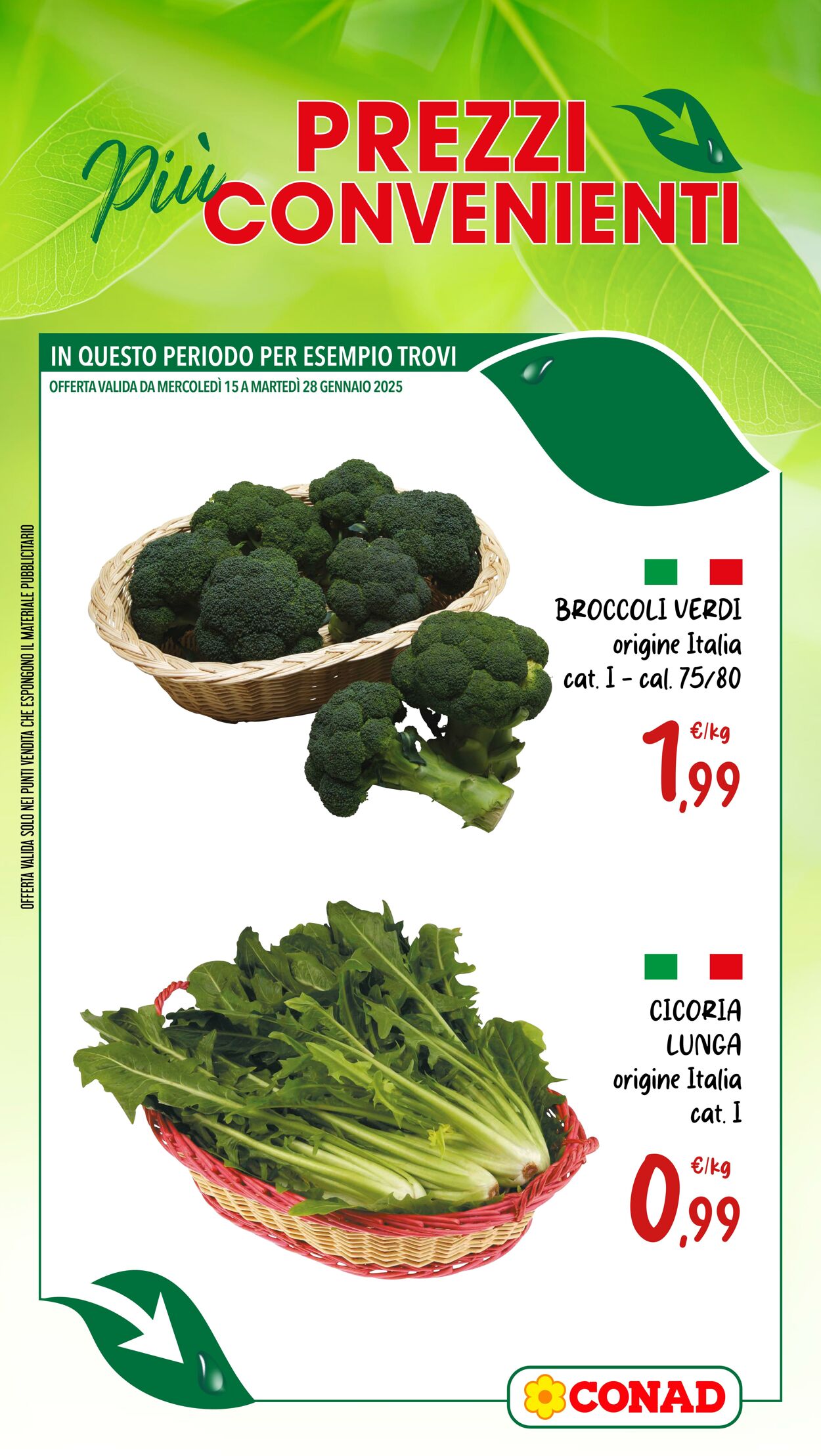 Volantino Conad 15.01.2025 - 28.01.2025