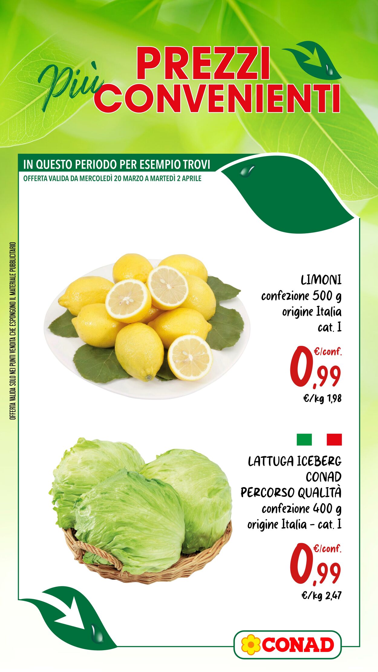 Volantino Conad 20.03.2024 - 02.04.2024