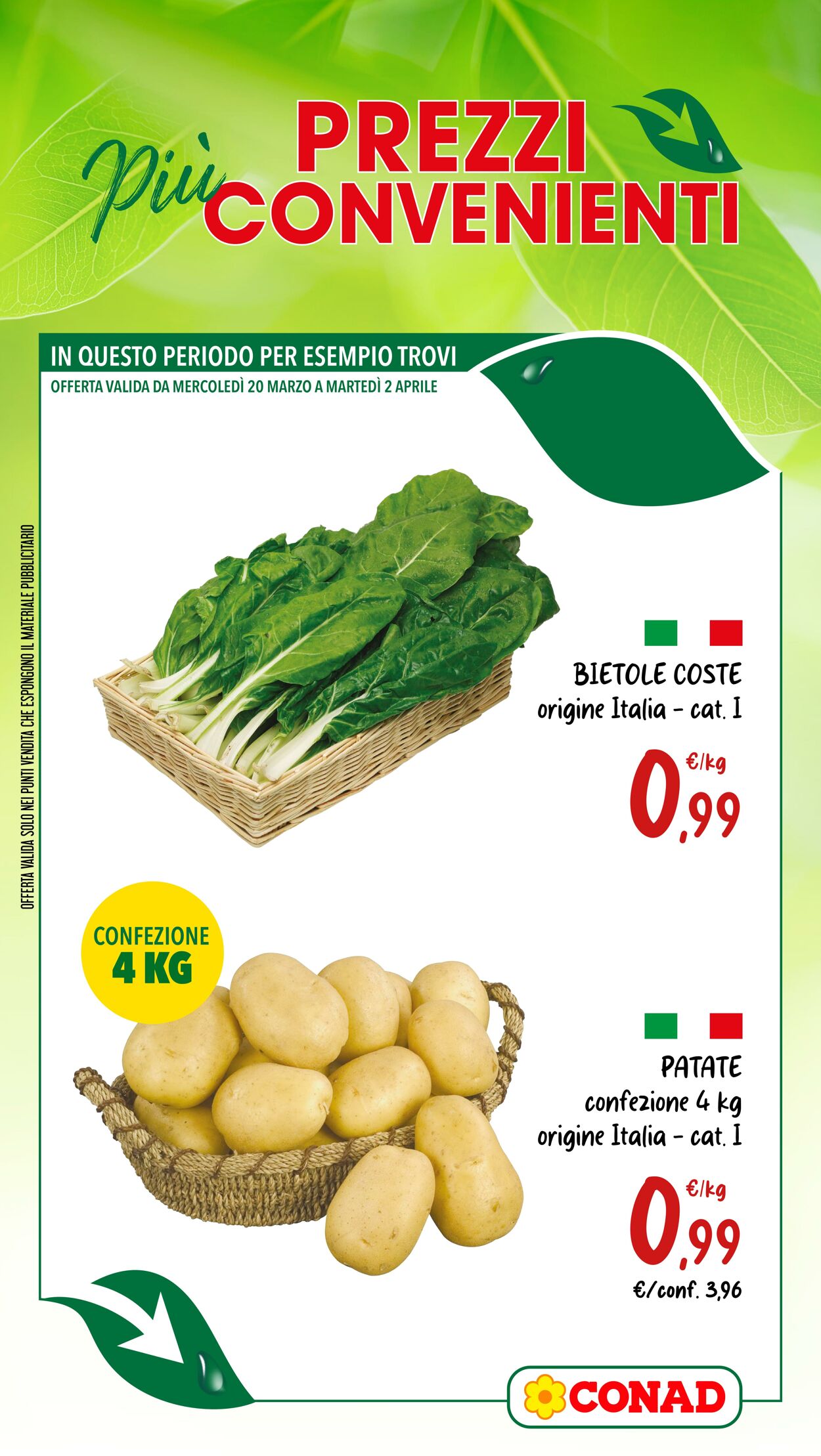 Volantino Conad 20.03.2024 - 02.04.2024