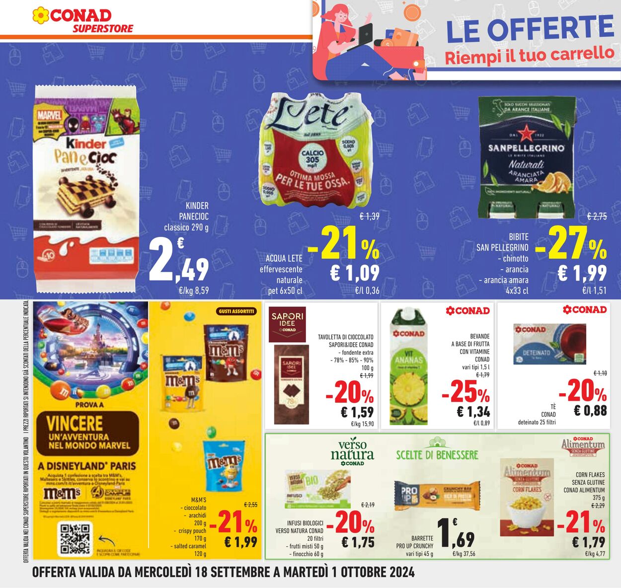 Volantino Conad 18.09.2024 - 01.10.2024