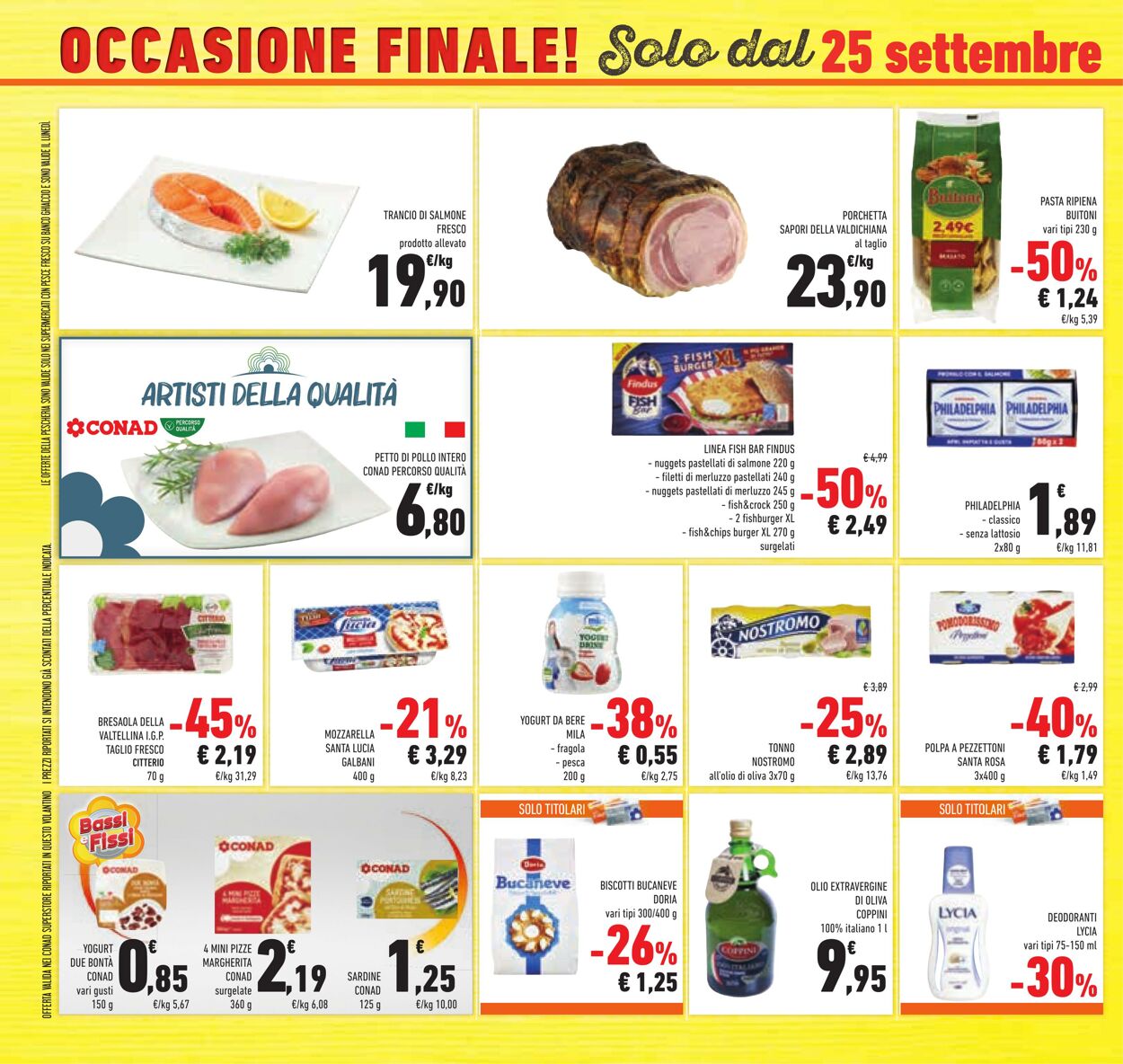 Volantino Conad 18.09.2024 - 01.10.2024