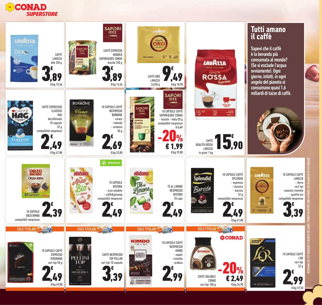 Volantino Conad 18.09.2024 - 01.10.2024