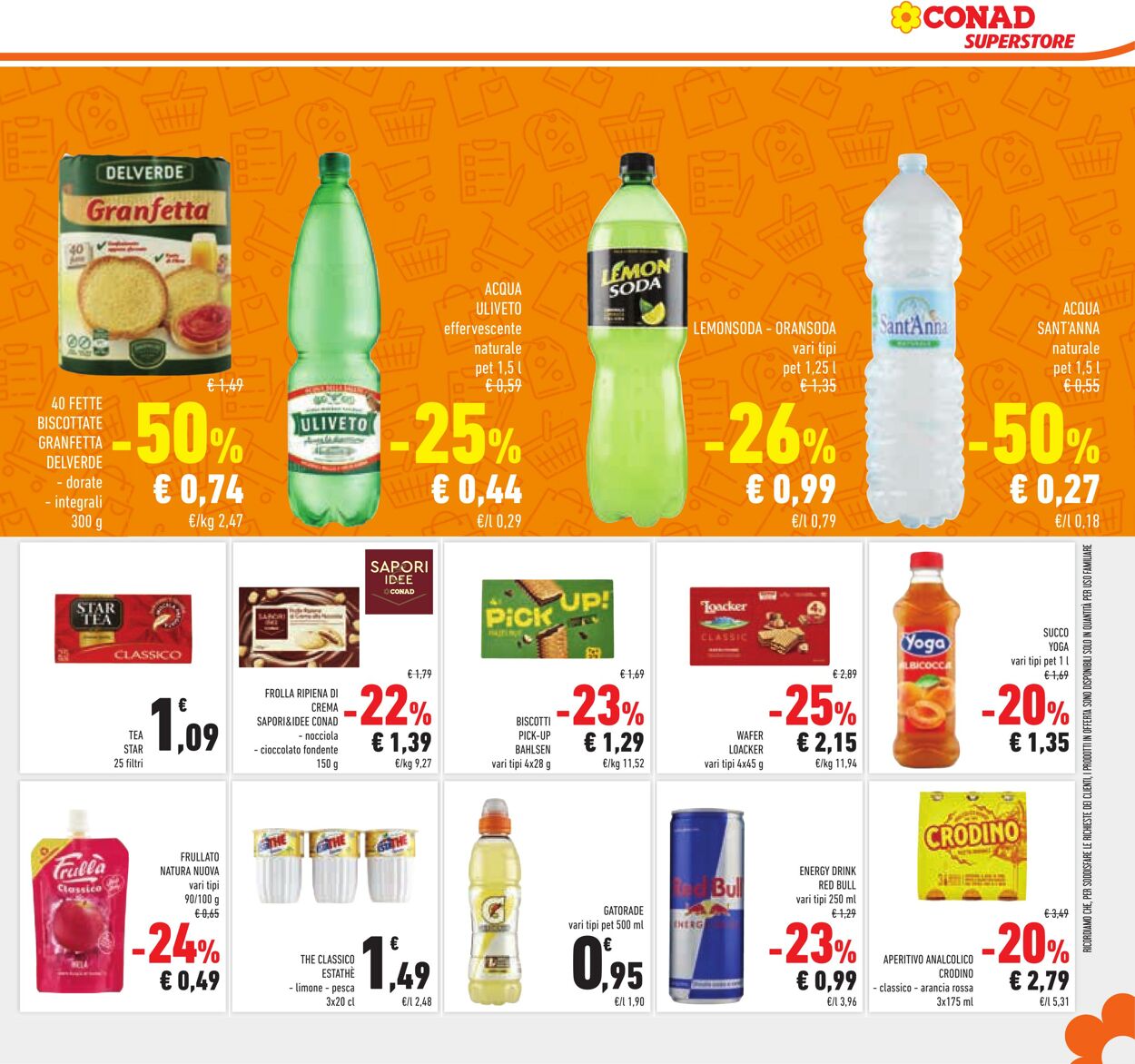 Volantino Conad 18.09.2024 - 01.10.2024