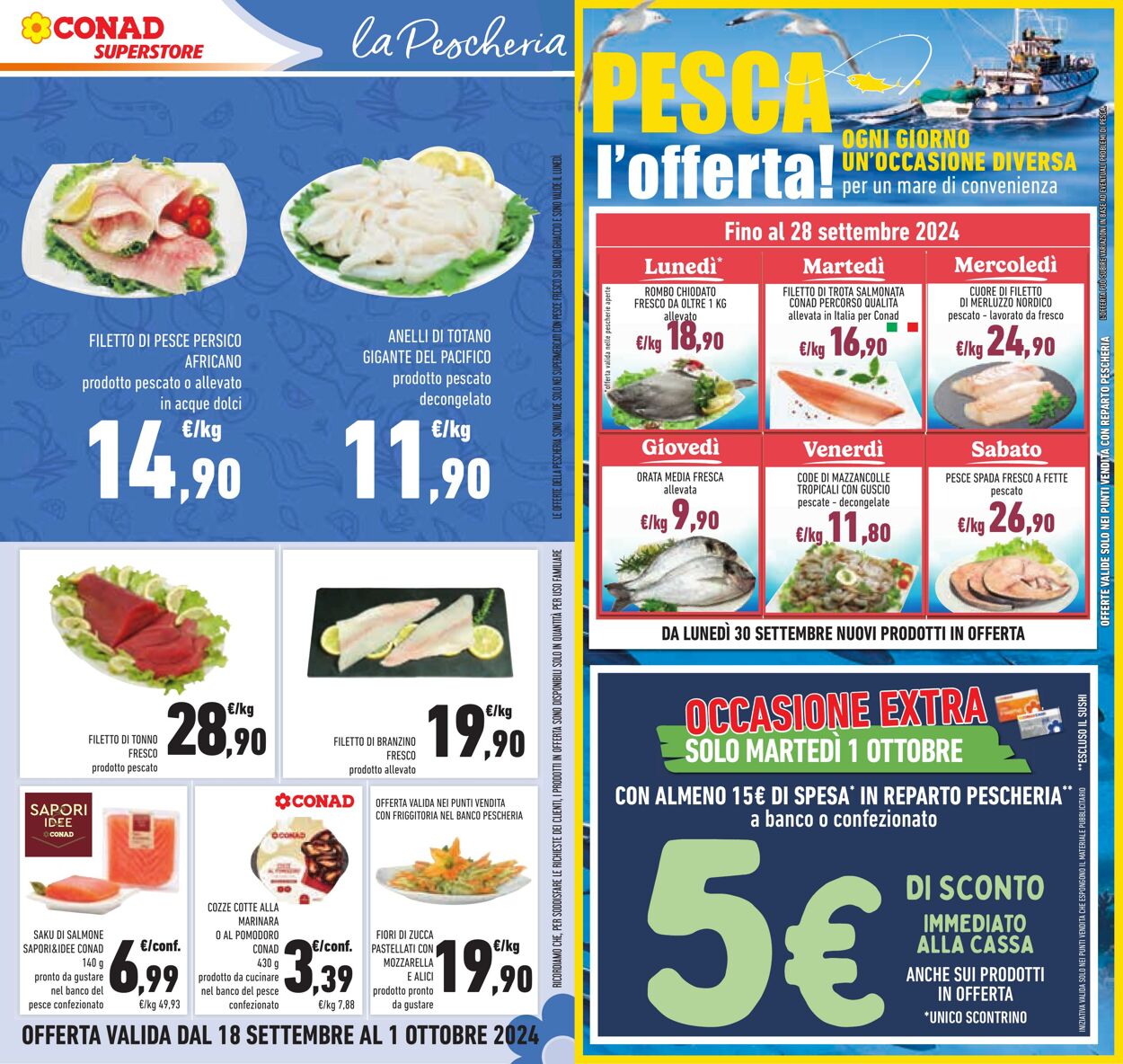 Volantino Conad 18.09.2024 - 01.10.2024