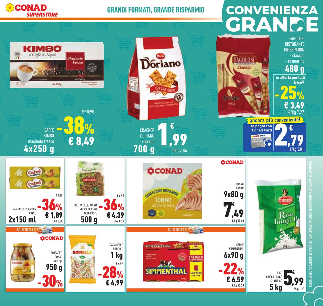 Volantino Conad 18.09.2024 - 01.10.2024