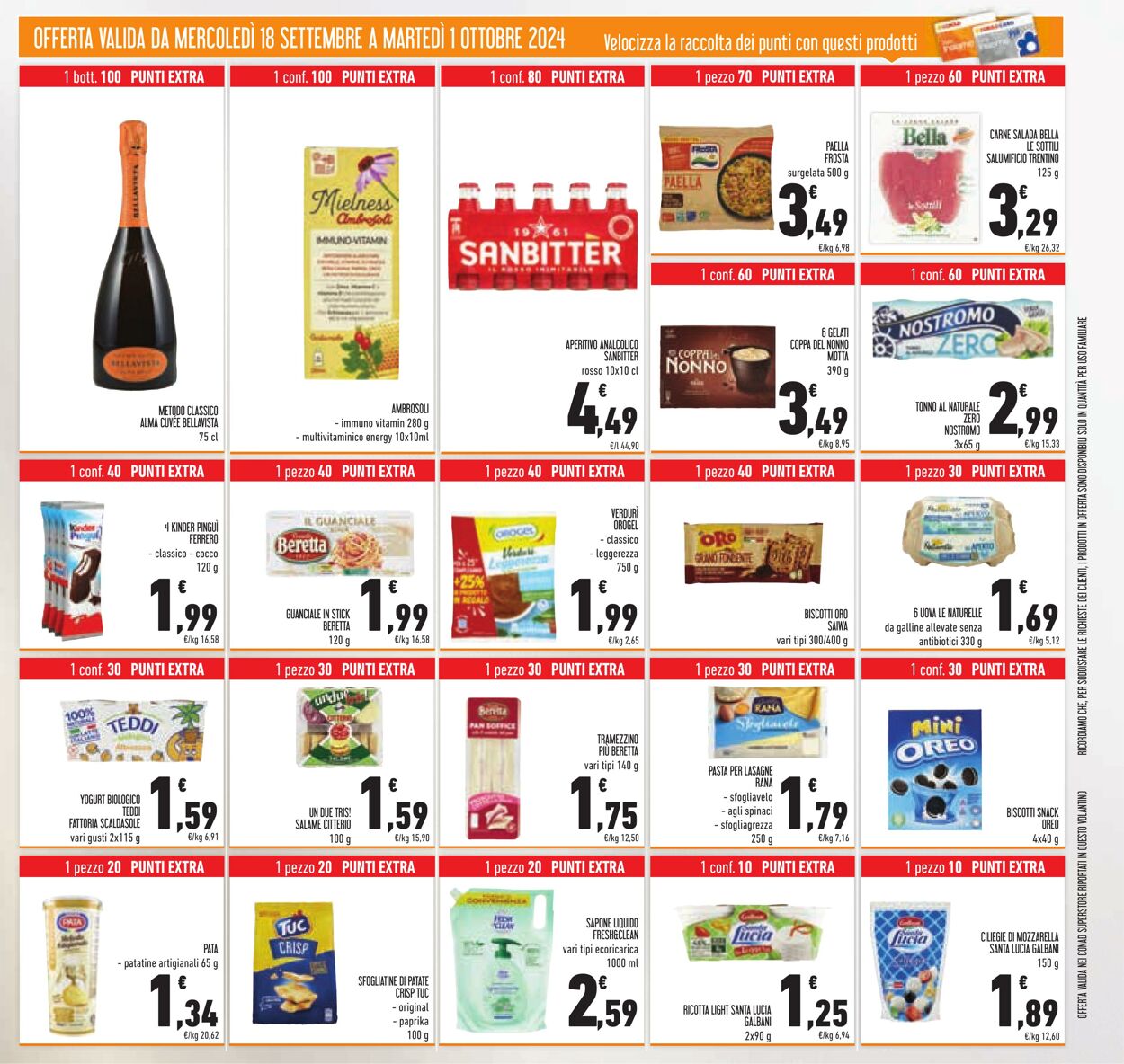 Volantino Conad 18.09.2024 - 01.10.2024