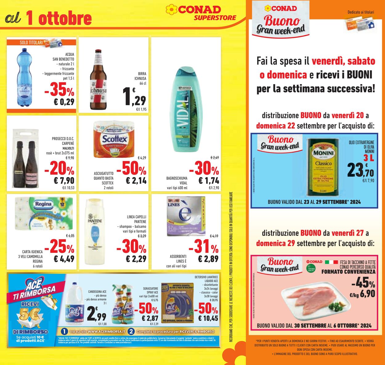 Volantino Conad 18.09.2024 - 01.10.2024